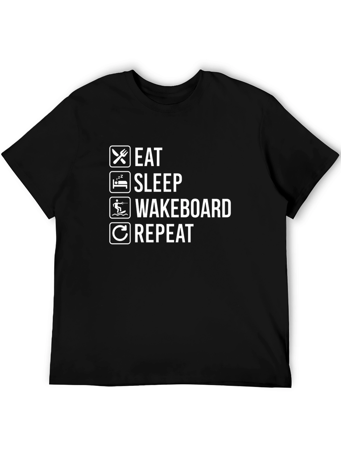 Eat Sleep Wakeboard Repeat T-Shirt