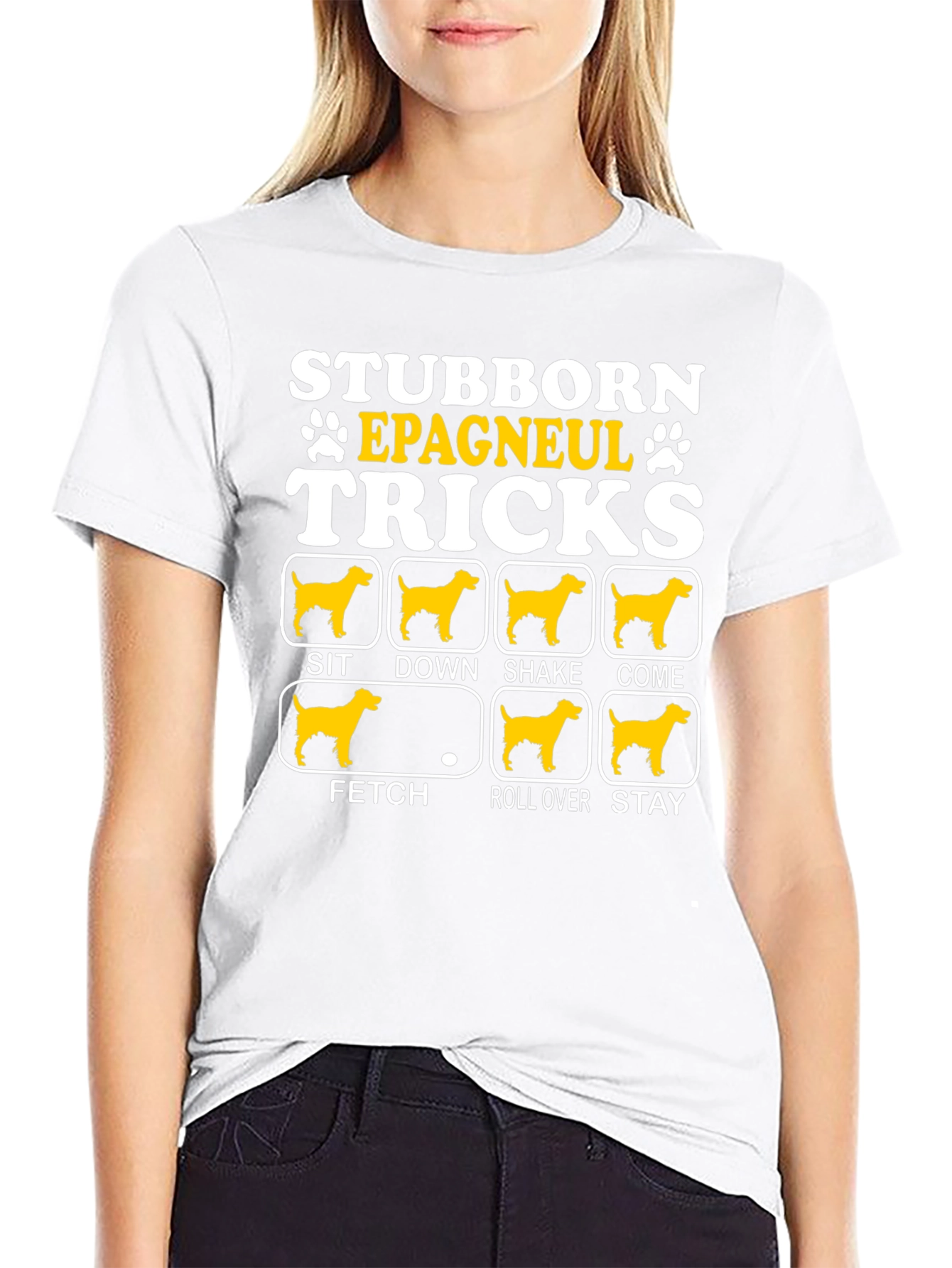 Stubborn Epagneul Tricks T-Shirt