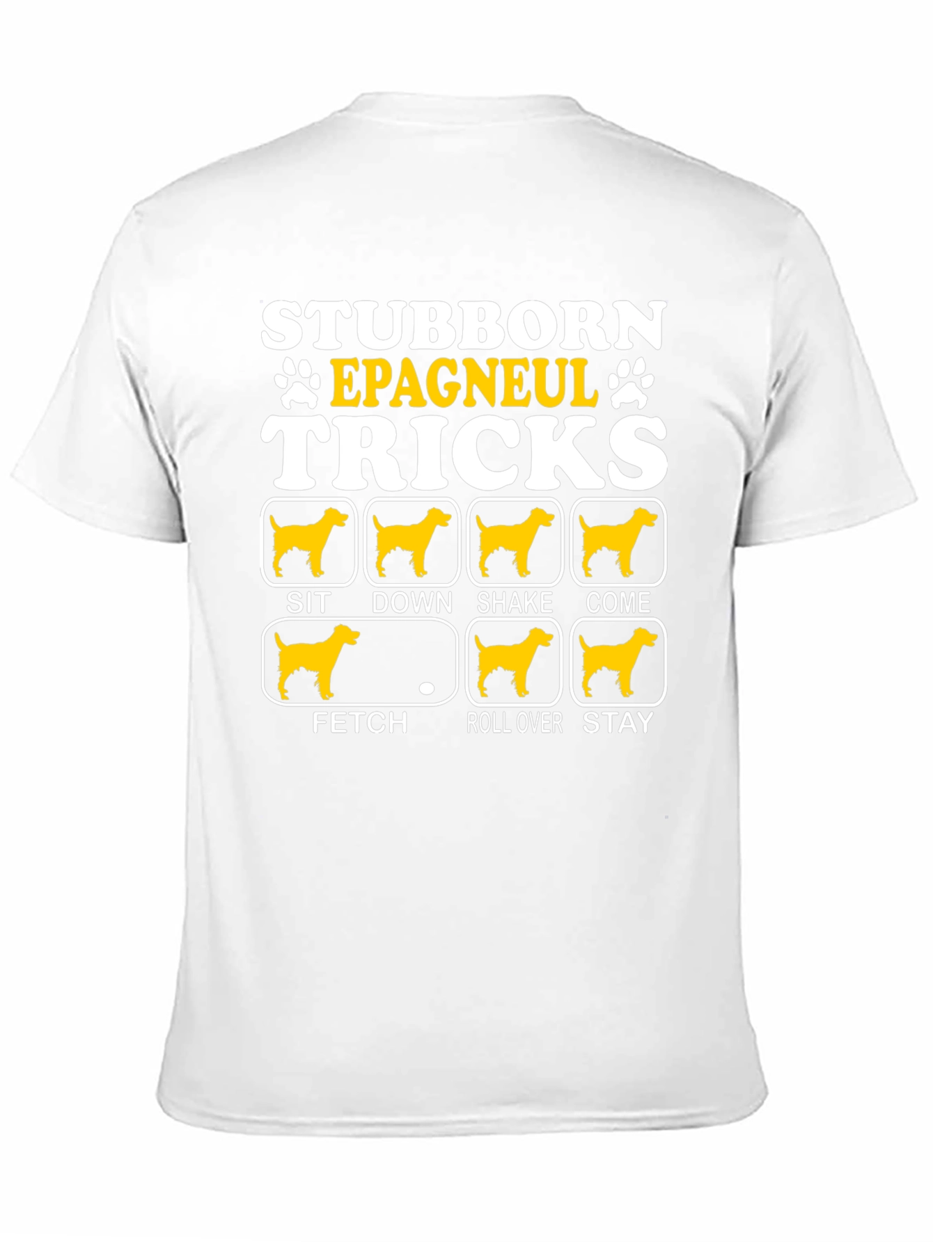 Stubborn Epagneul Tricks T-Shirt