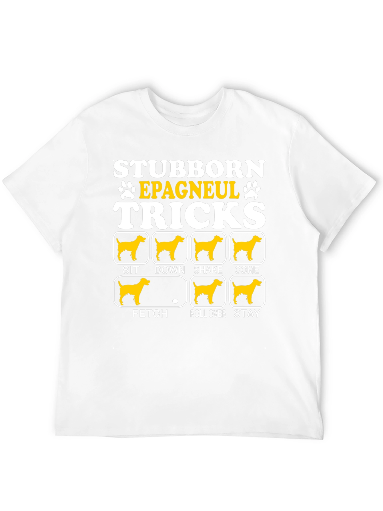 Stubborn Epagneul Tricks T-Shirt