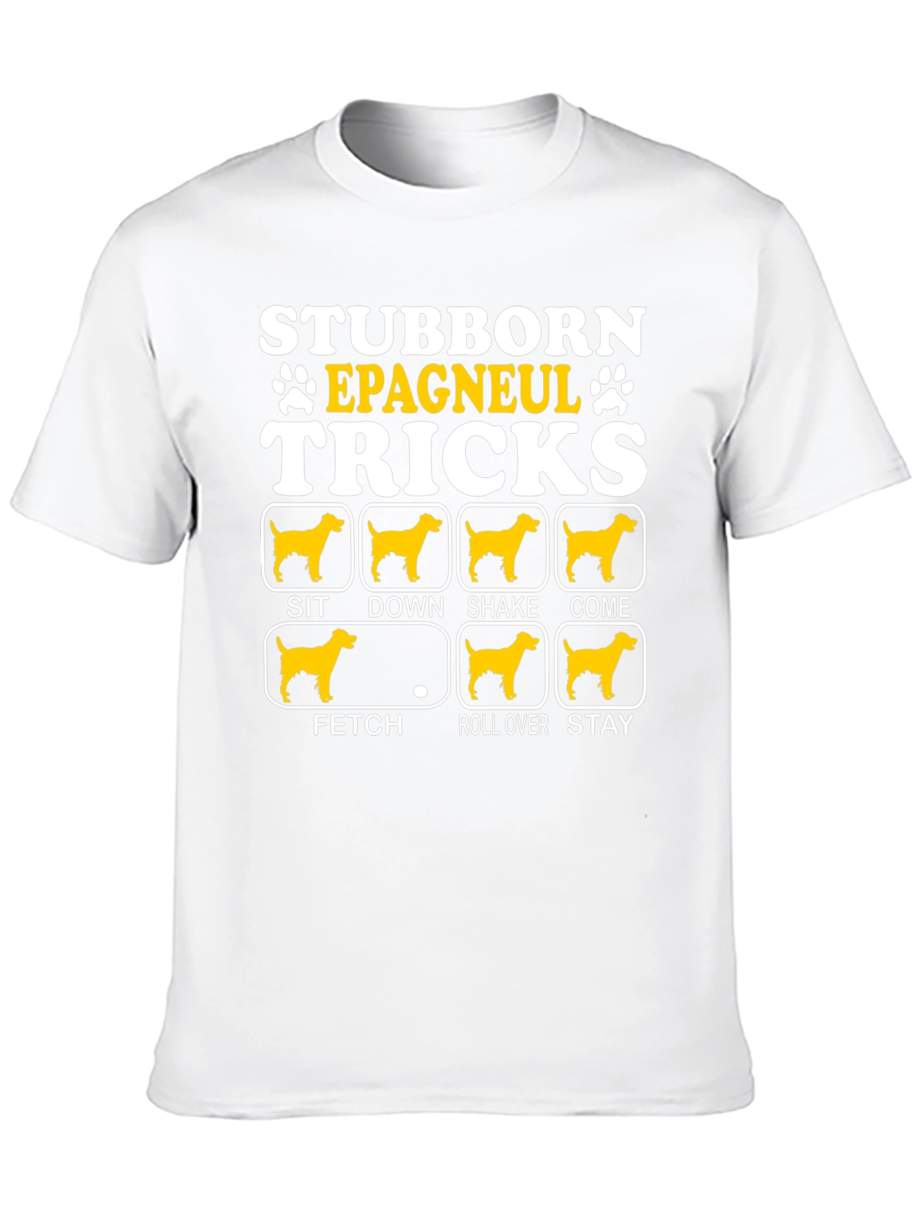Stubborn Epagneul Tricks T-Shirt