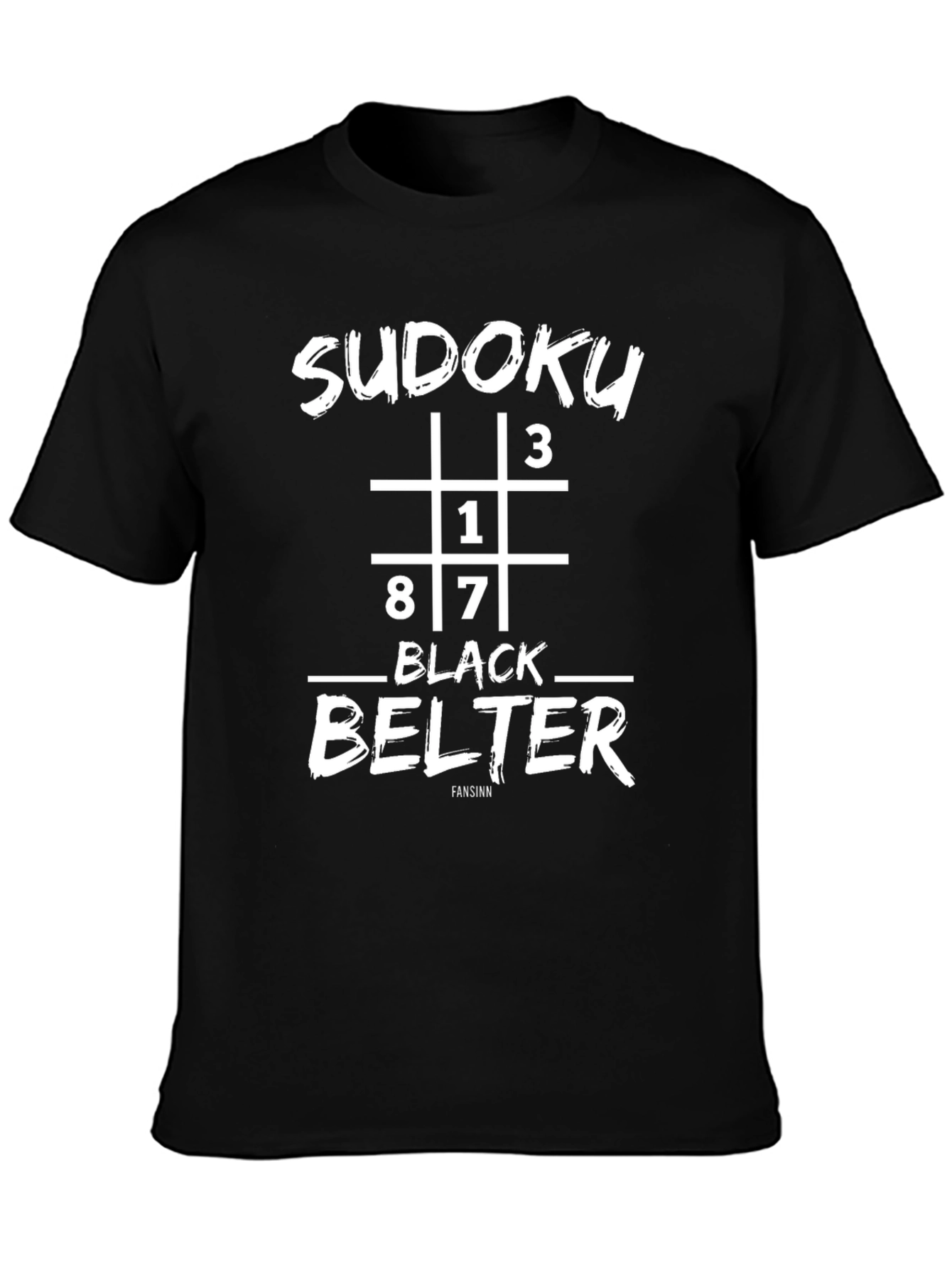Sudoku Black Belter T-Shirt