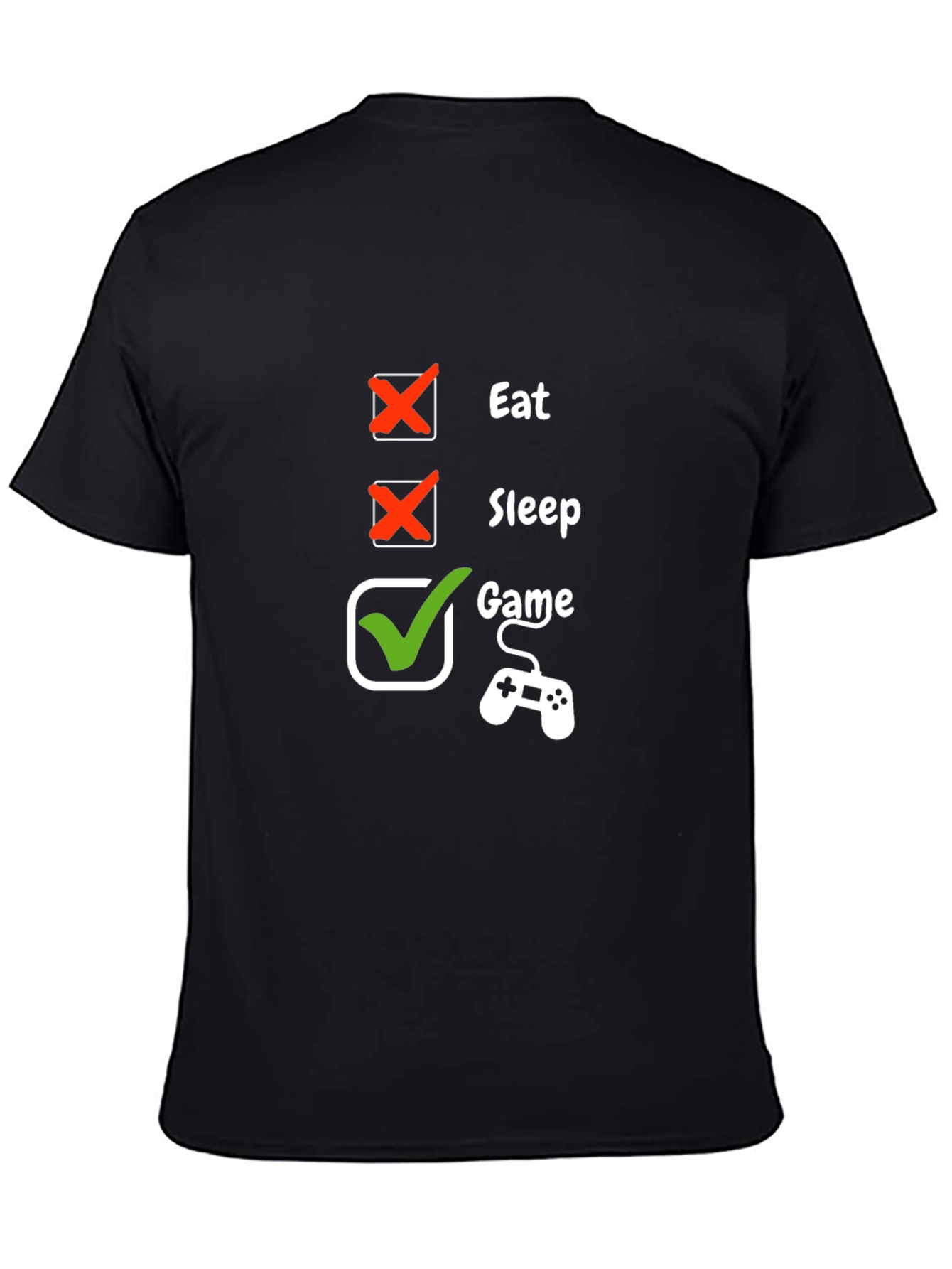 Eat Sleep Game T-Shirt - Gamer Life Tee