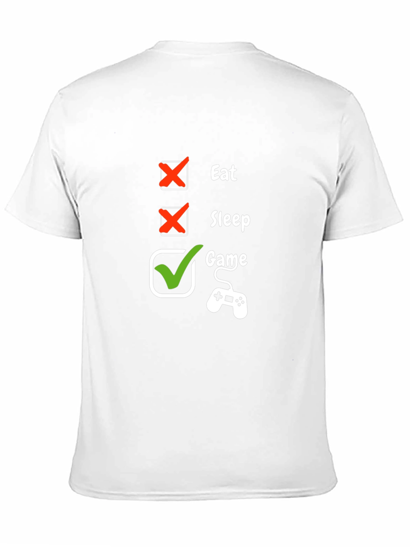 Eat Sleep Game T-Shirt - Gamer Life Tee