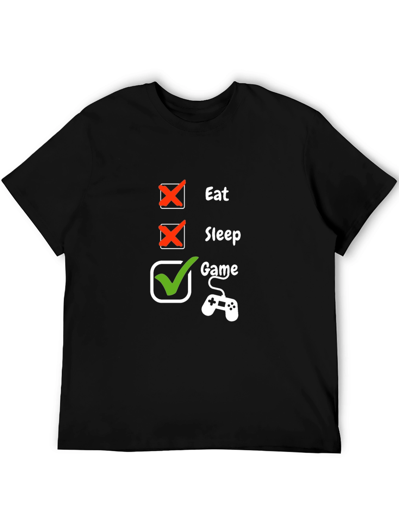 Eat Sleep Game T-Shirt - Gamer Life Tee