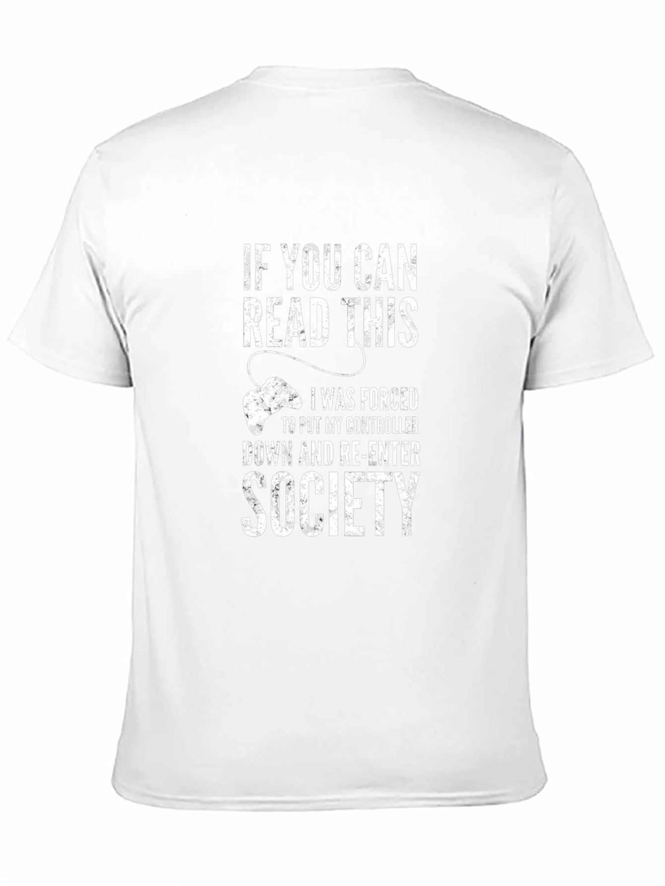 Gamer T-Shirt: Controller Down for Society Tee