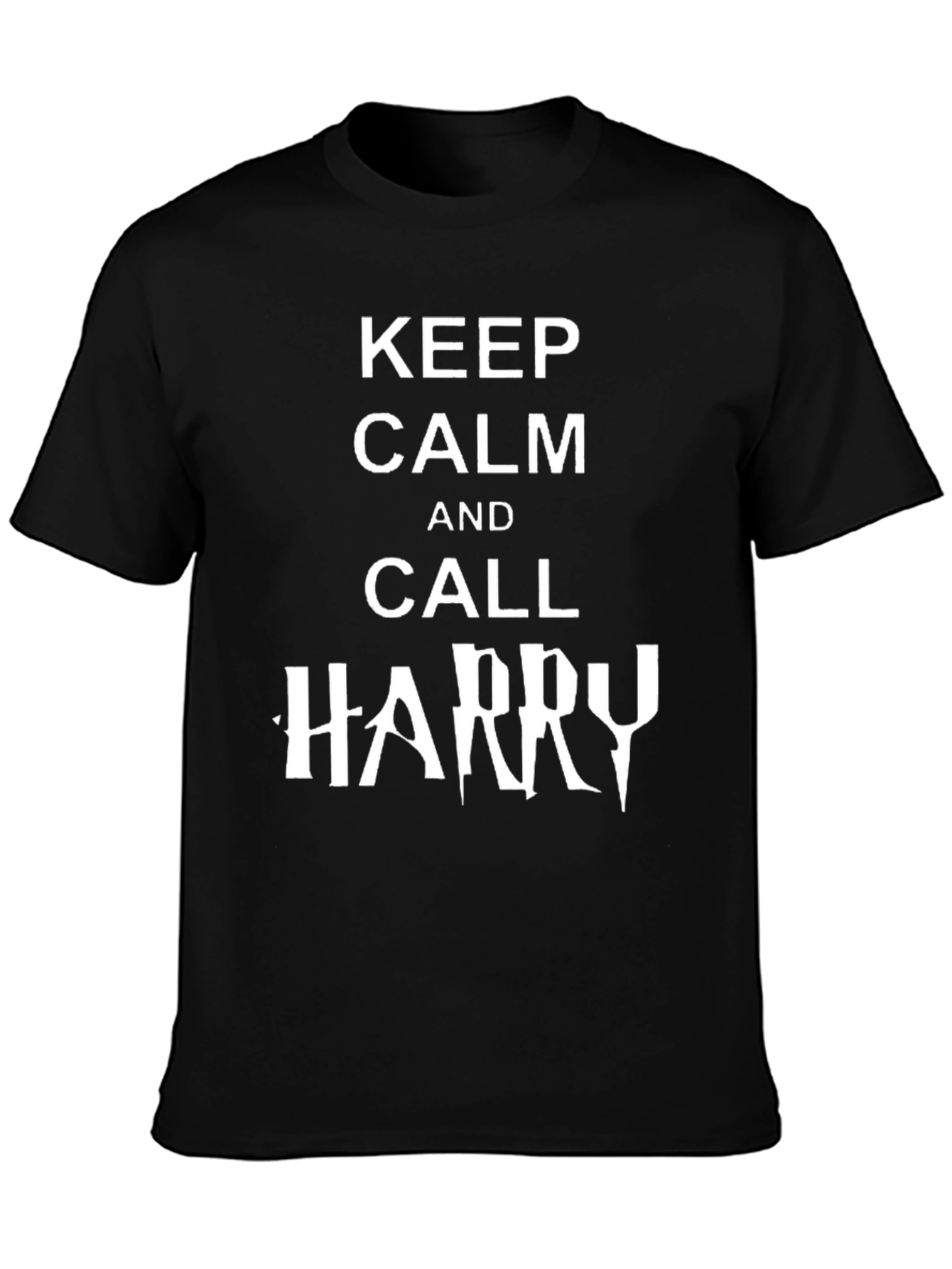 Keep Calm and Call Harry T-Shirt - Black