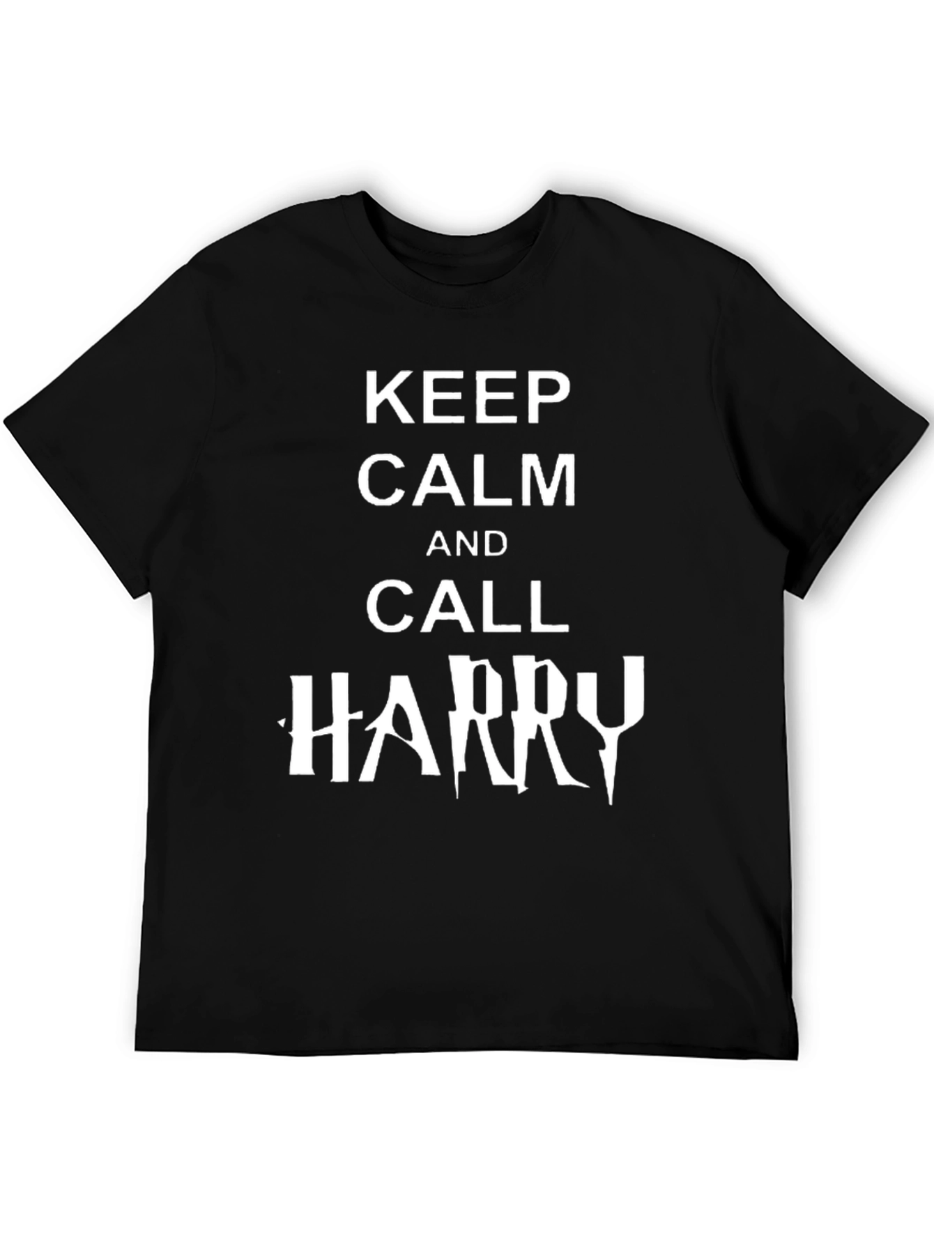 Keep Calm and Call Harry T-Shirt - Black