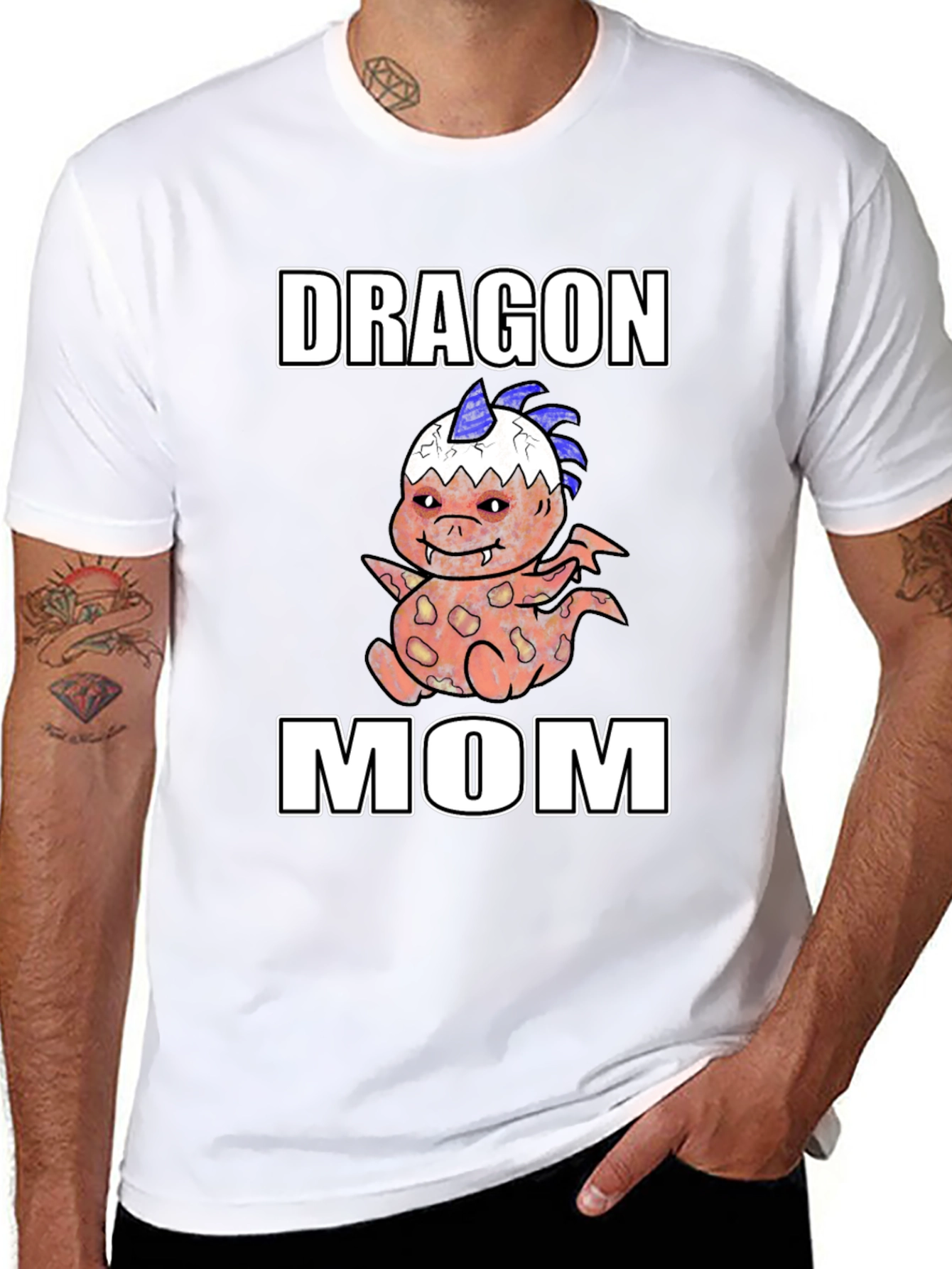 Dragon Mom Graphic T-Shirt