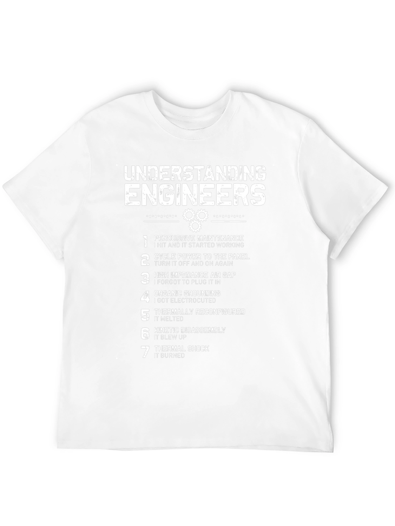 Understanding Engineers T-Shirt Funny Engineering Definition Tee