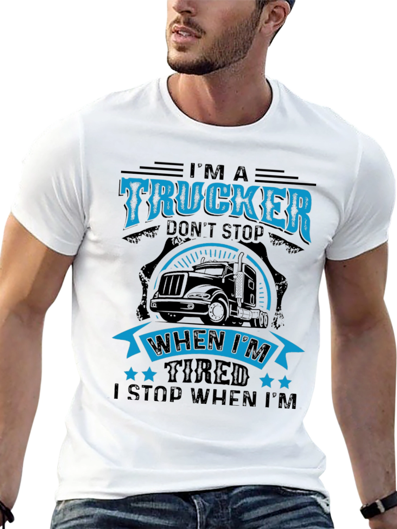 Im A Trucker Graphic T-Shirt