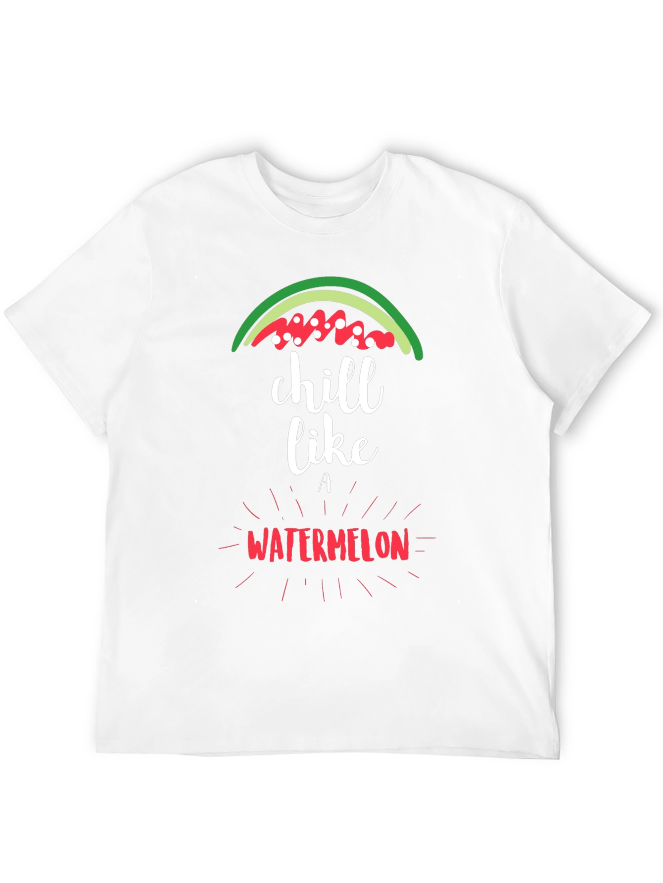 Chill Like a Watermelon Graphic T-Shirt