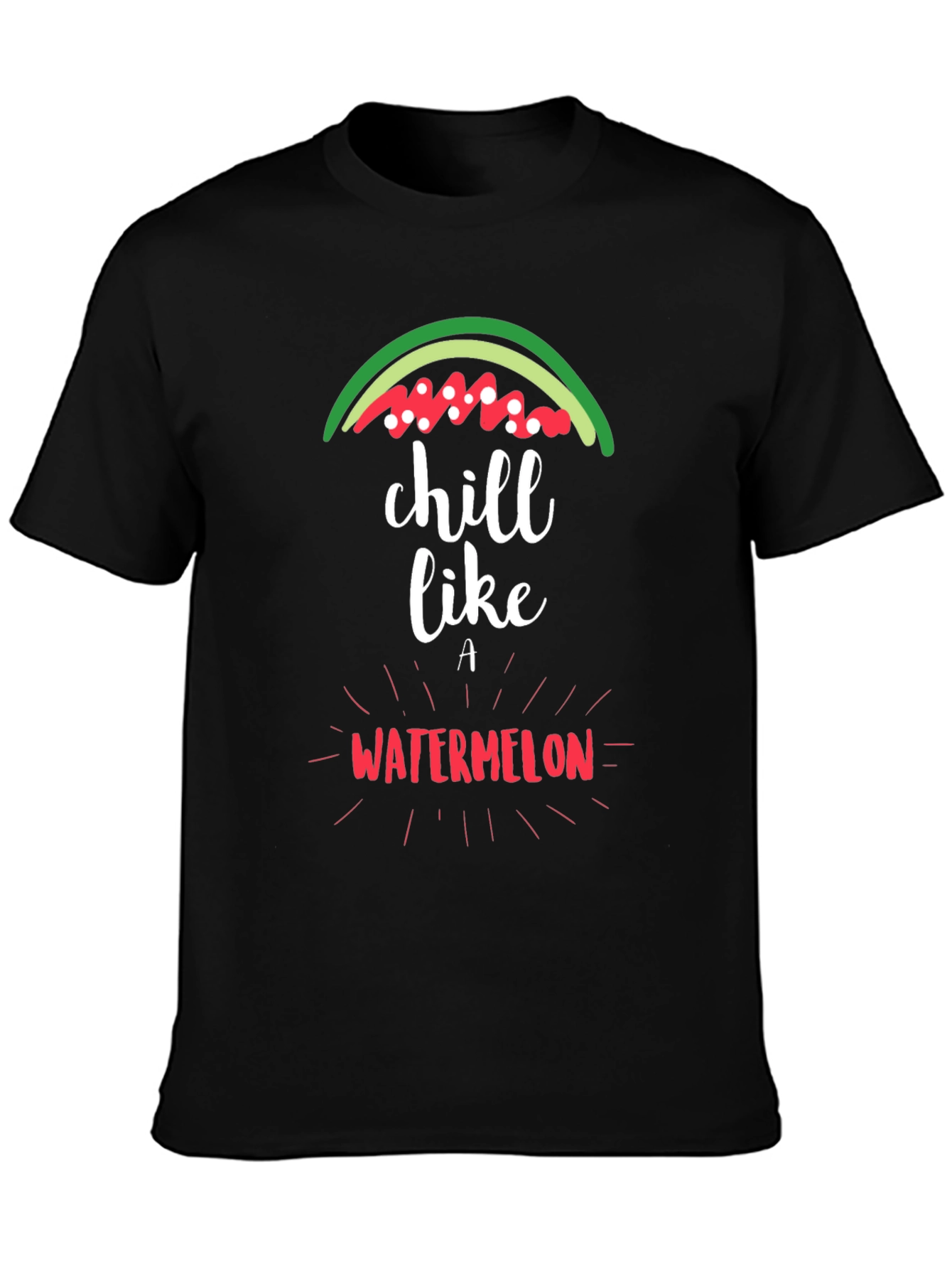 Chill Like a Watermelon Graphic T-Shirt
