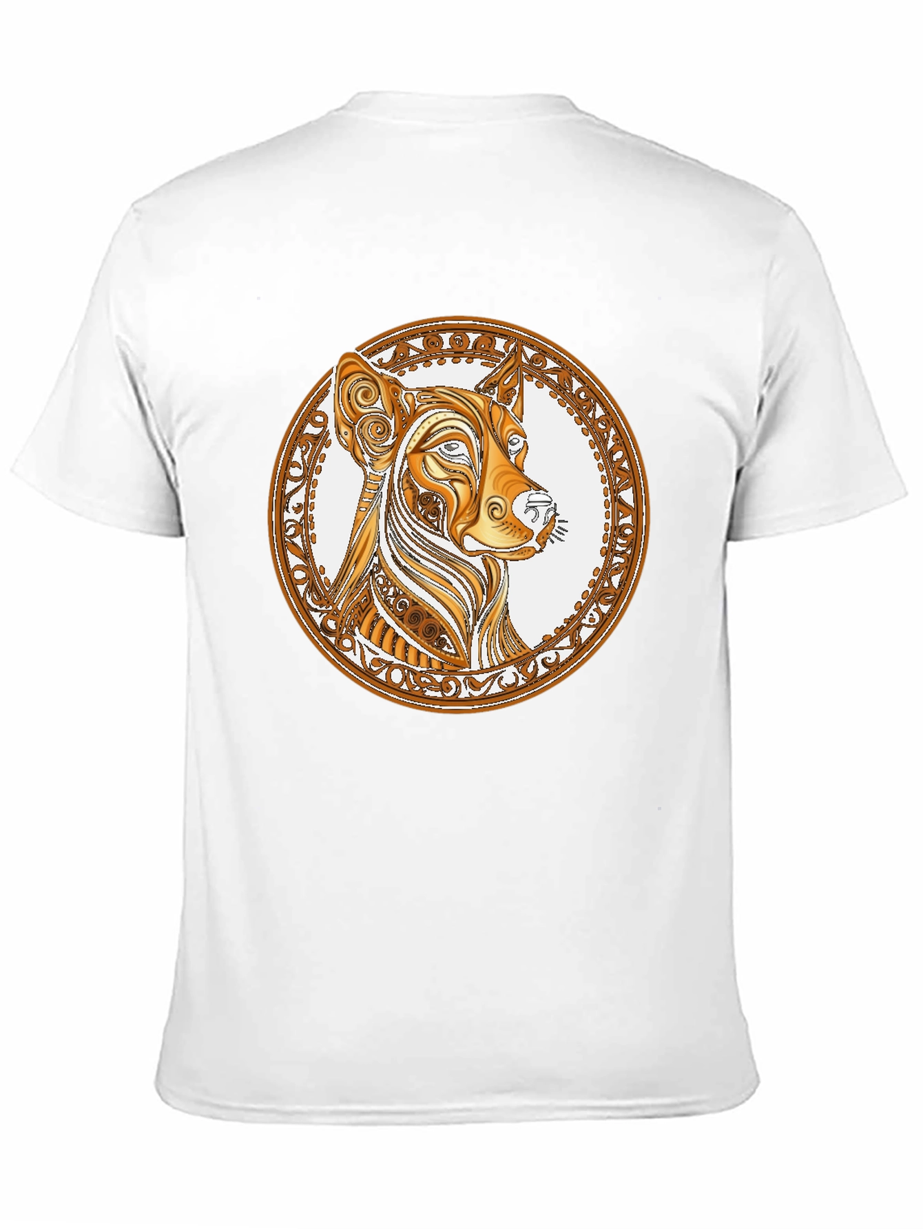 Stylish Black T-Shirt with Dog Graphic