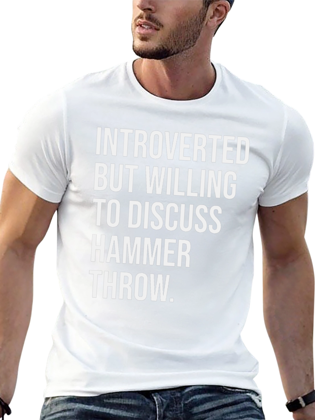 Introverted Hammer Throw T-Shirt - Athlete Apparel