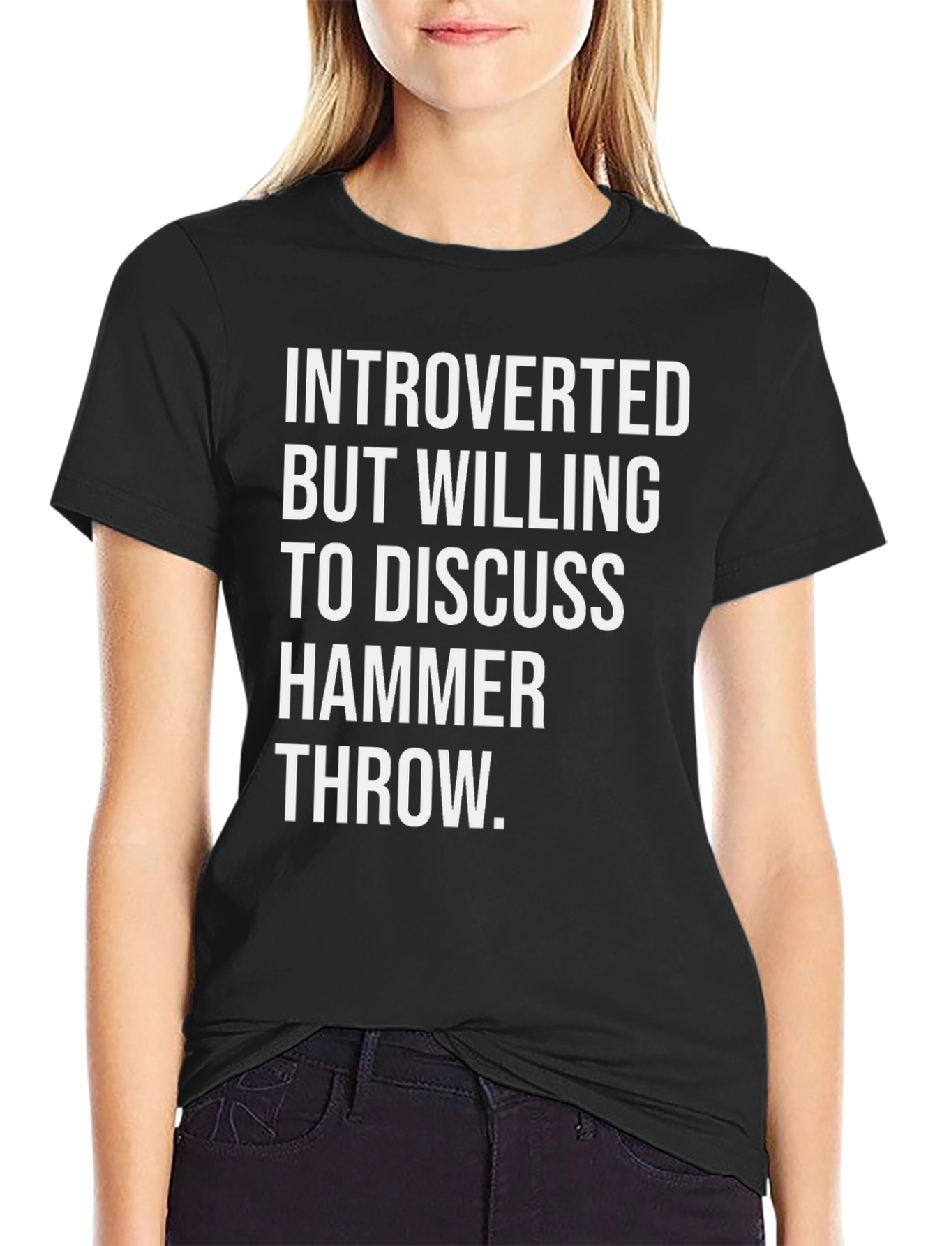Introverted Hammer Throw T-Shirt - Athlete Apparel