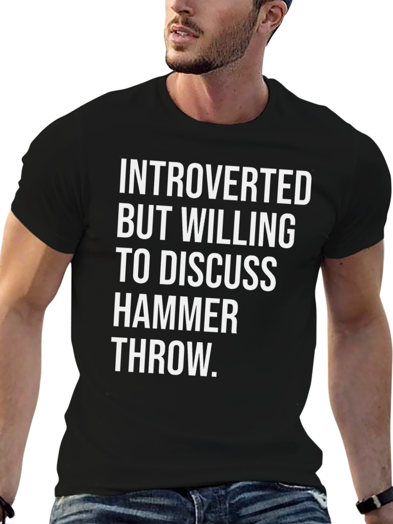 Introverted Hammer Throw T-Shirt - Athlete Apparel