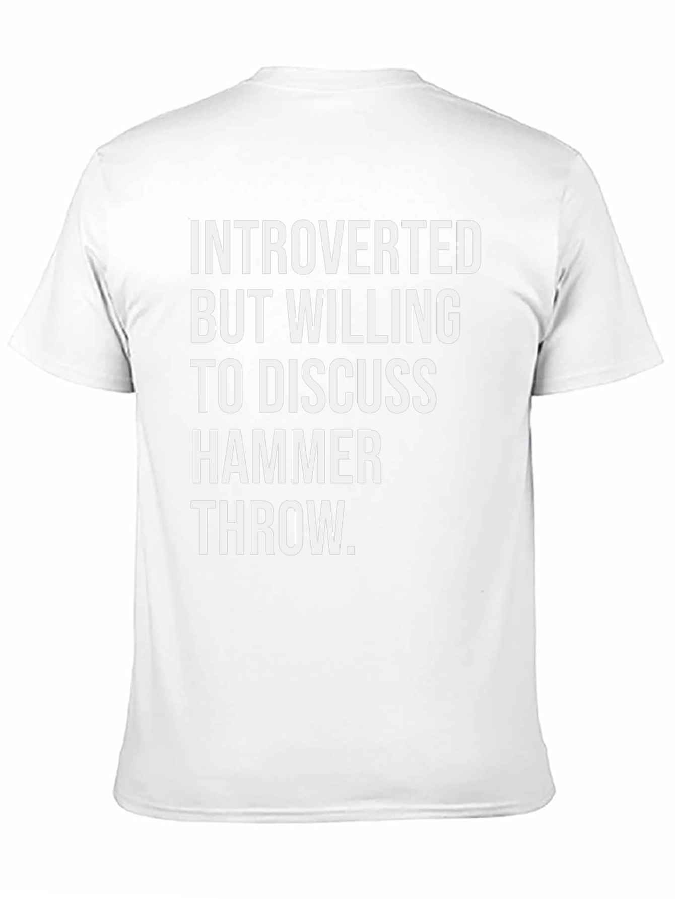 Introverted Hammer Throw T-Shirt - Athlete Apparel