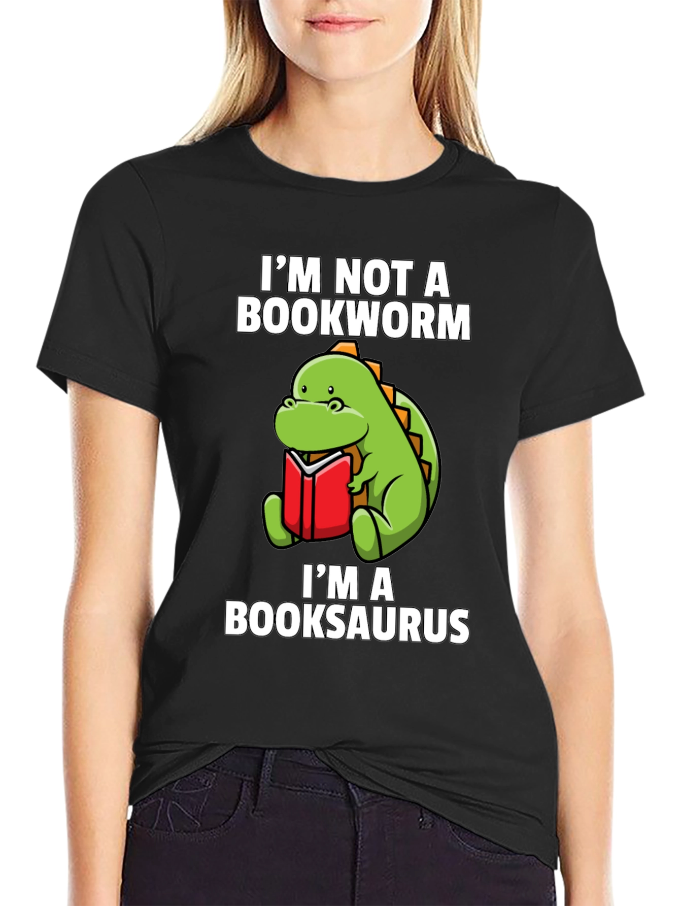Bookworm T-Shirt - Im a Booksaurus