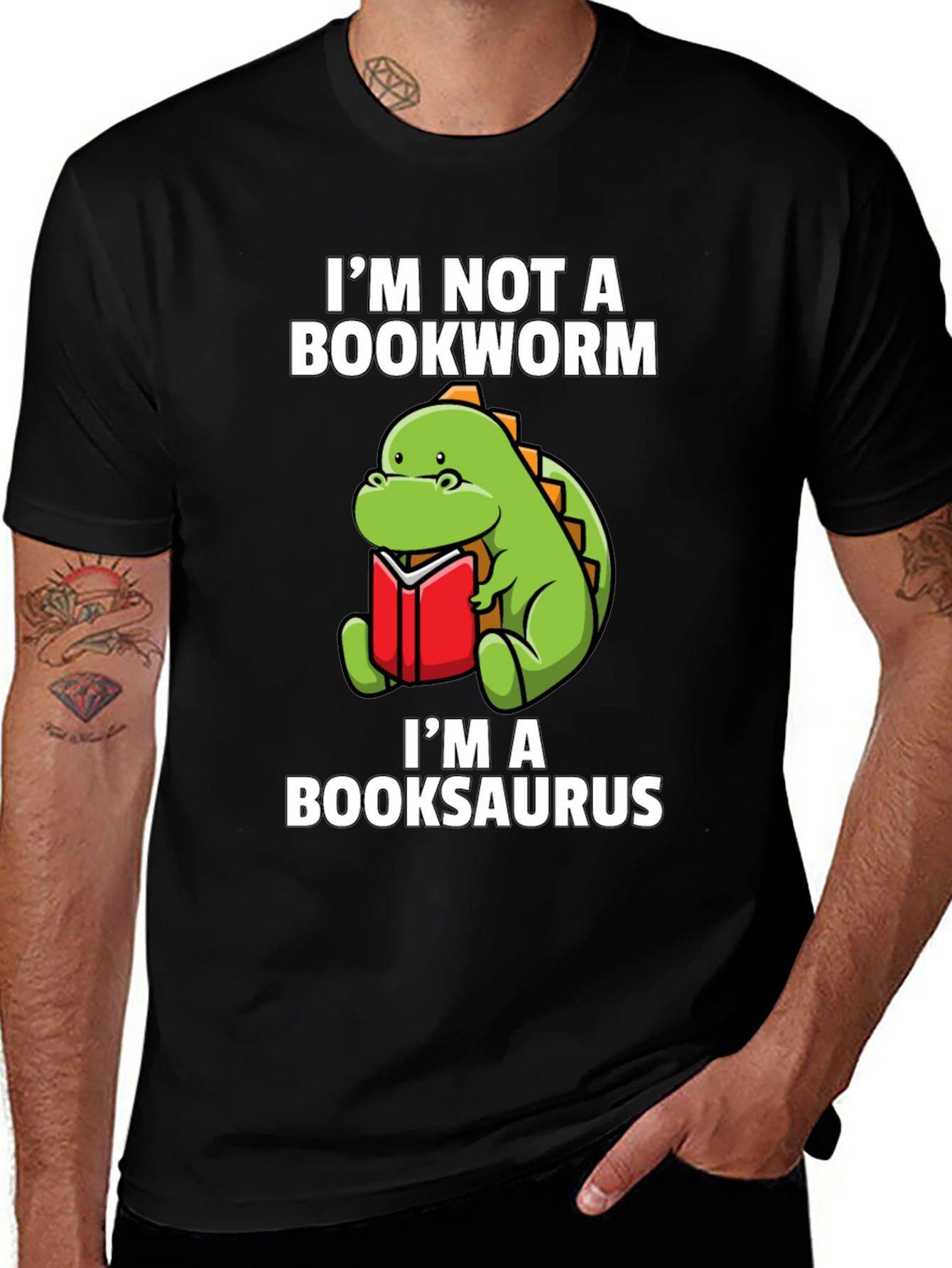 Bookworm T-Shirt - Im a Booksaurus