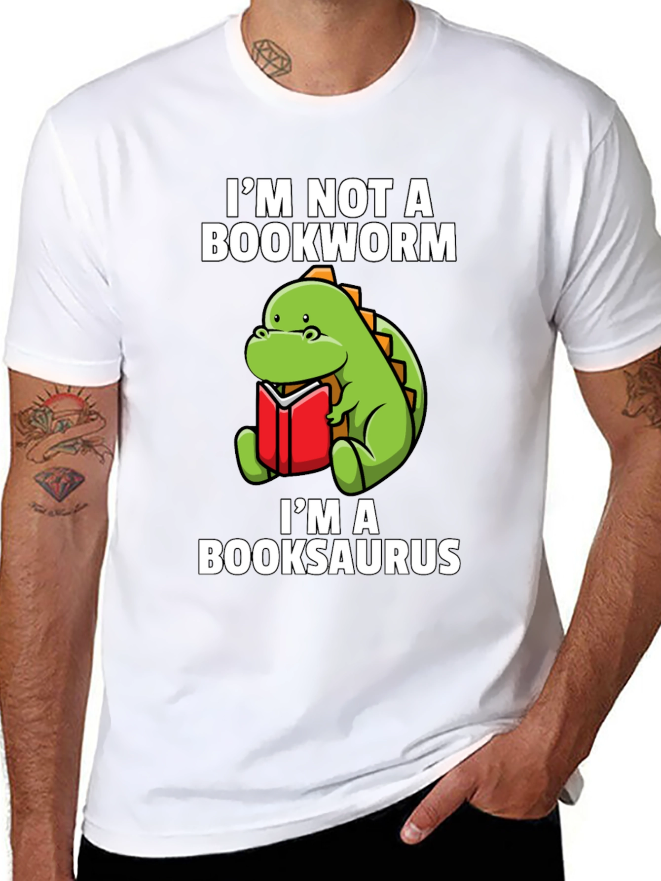 Bookworm T-Shirt - Im a Booksaurus