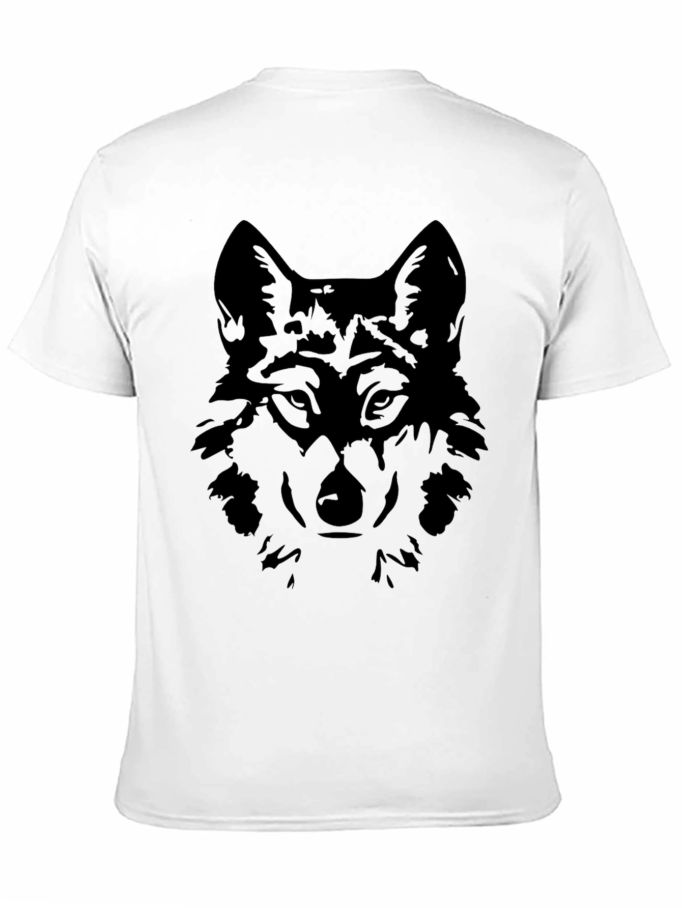 Black Wolf Graphic T-Shirt