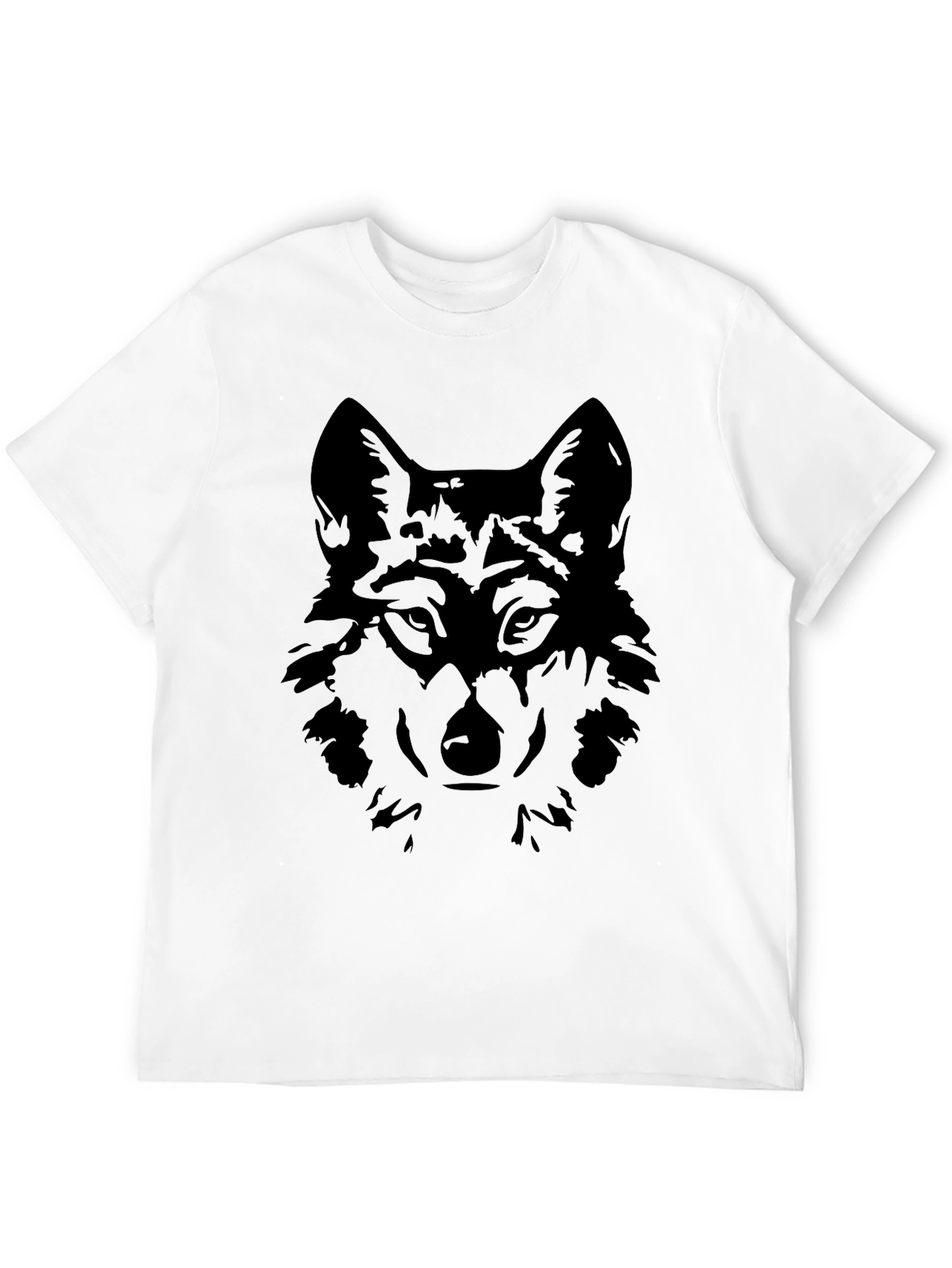 Black Wolf Graphic T-Shirt