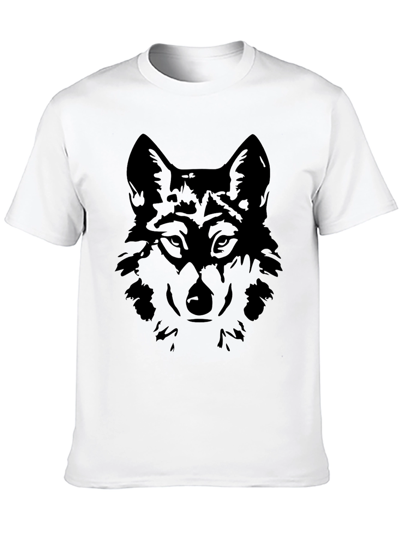 Black Wolf Graphic T-Shirt