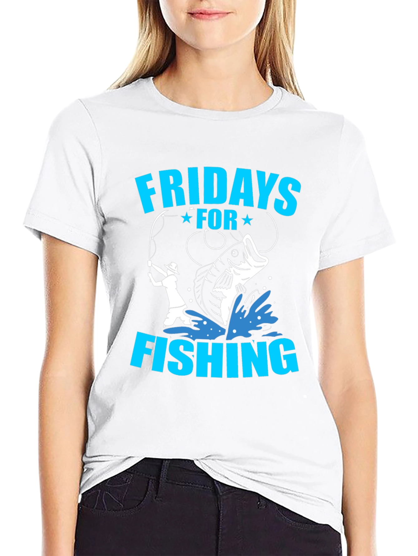 Fridays for Fishing Graphic Tee