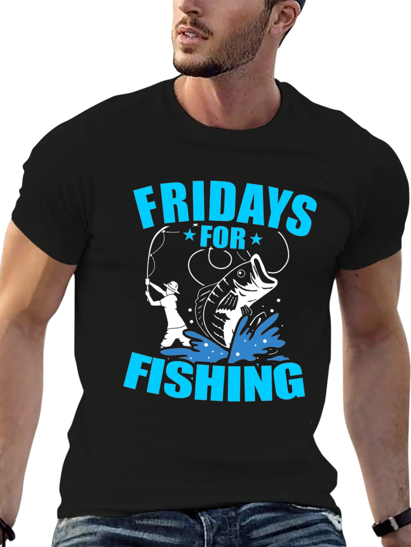 Fridays for Fishing Graphic Tee