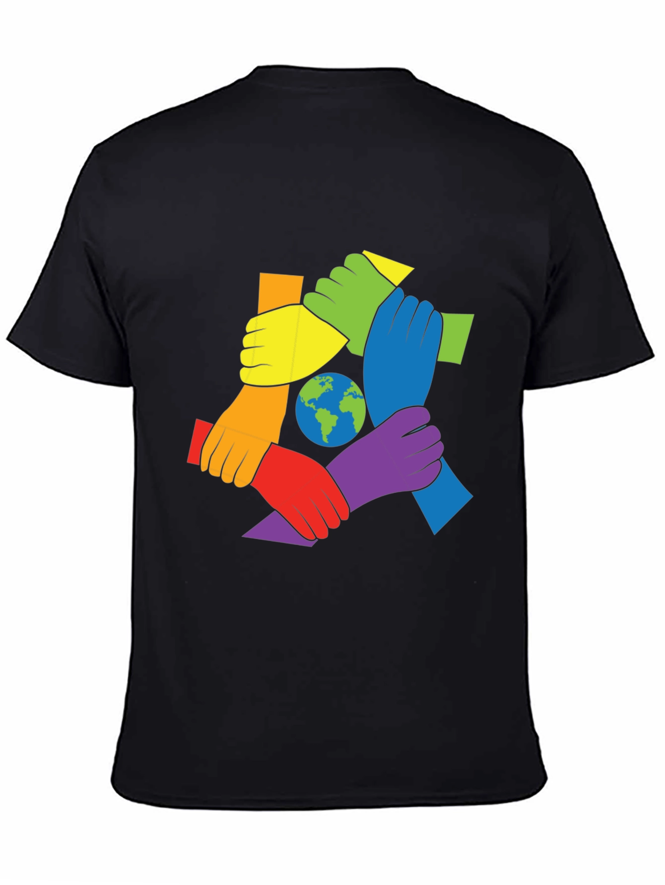 Unity Hands Earth Graphic Tee