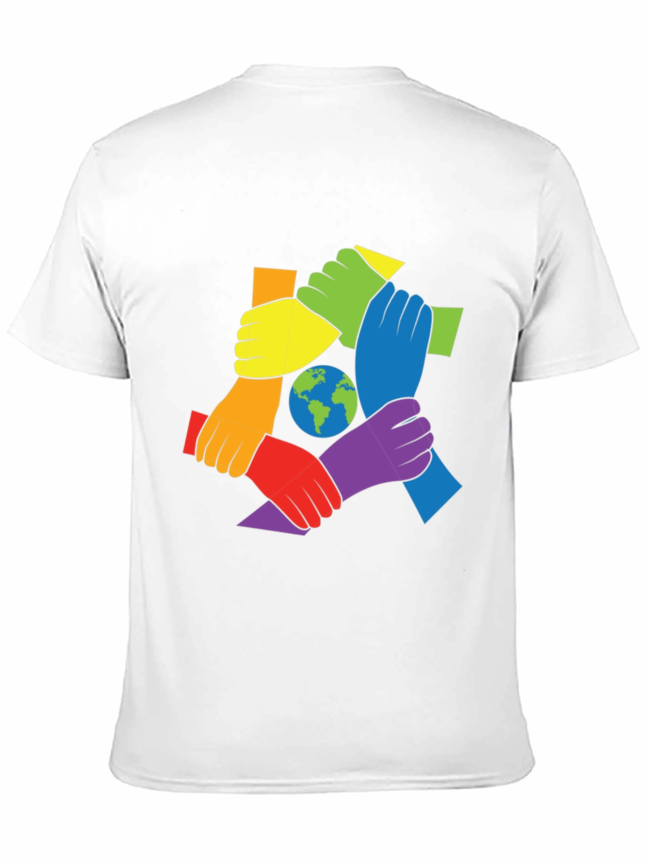 Unity Hands Earth Graphic Tee