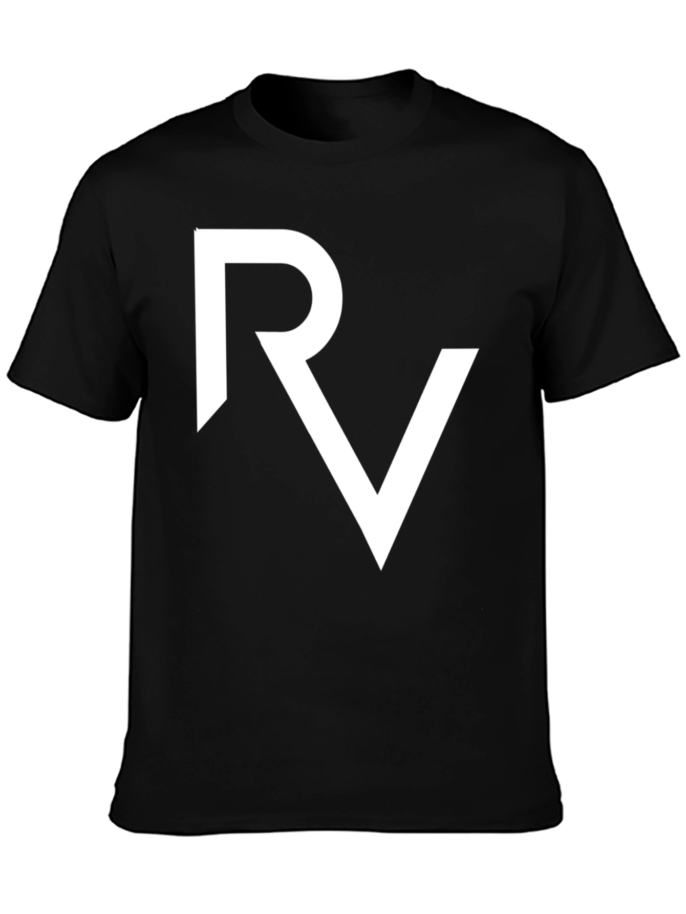 RV Logo Black T-Shirt