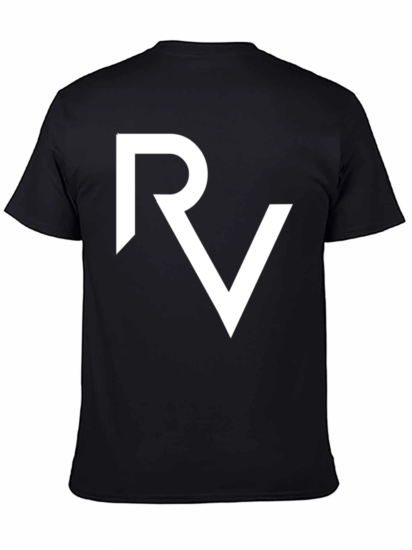 RV Logo Black T-Shirt