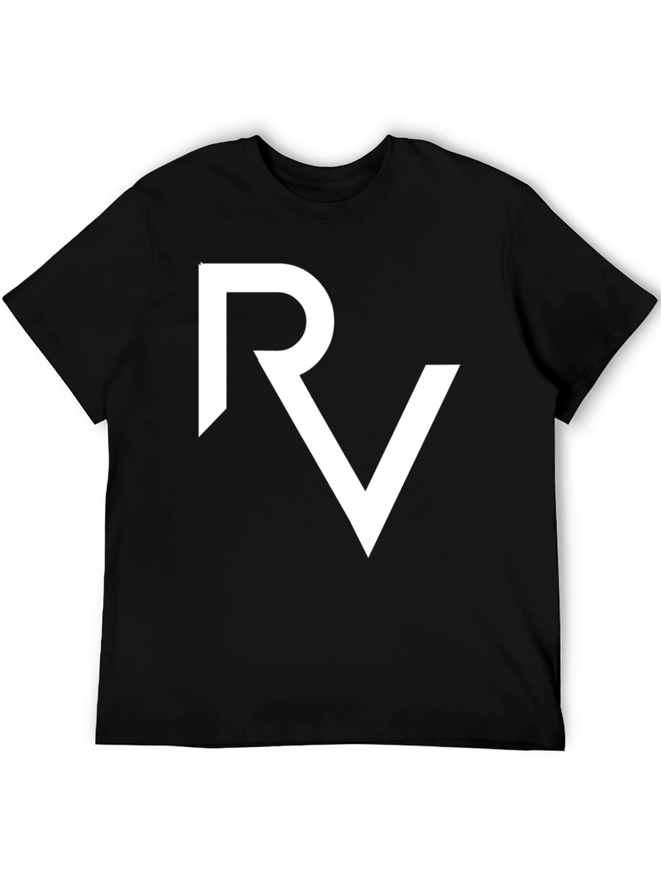 RV Logo Black T-Shirt