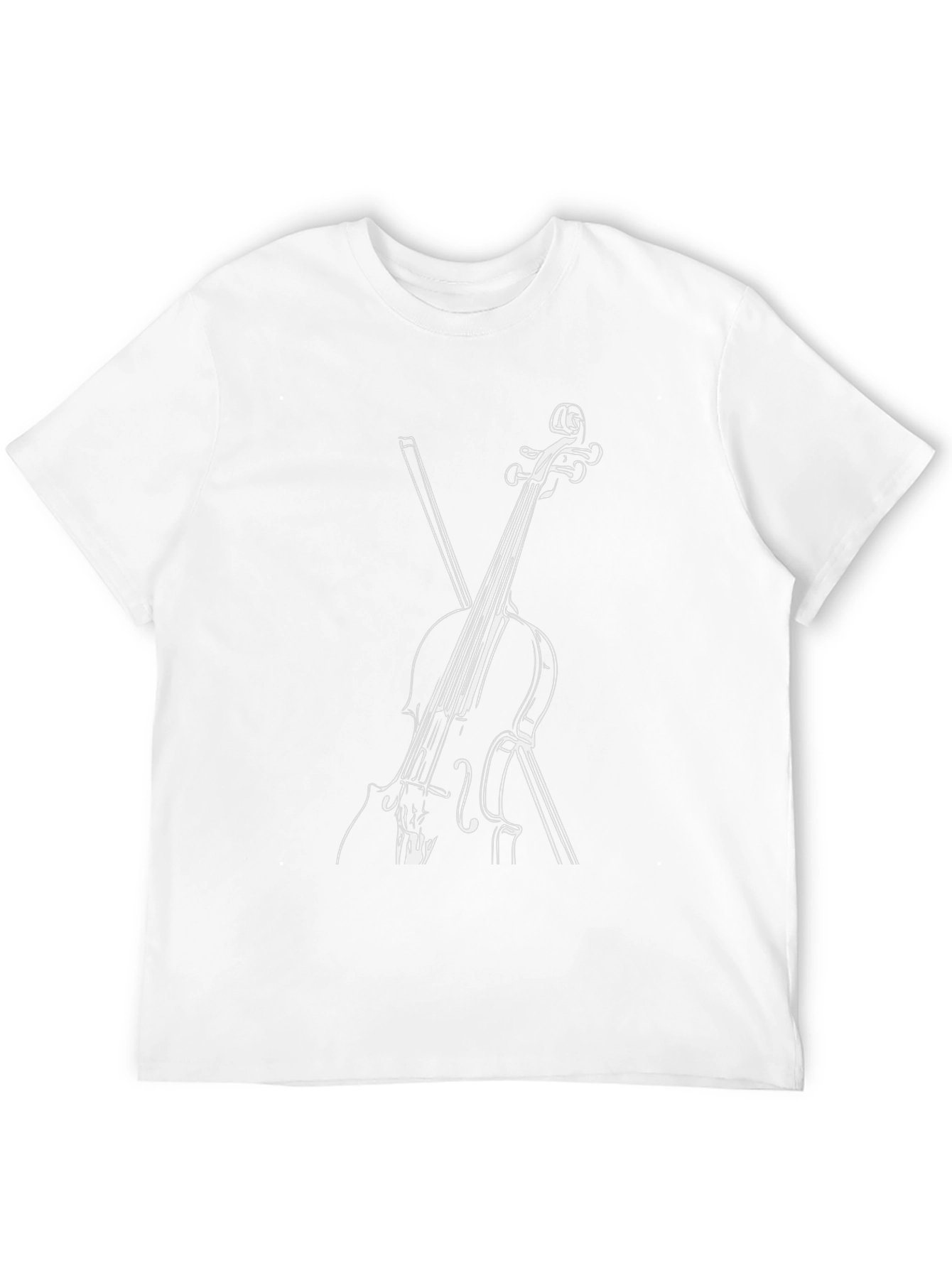 Cello Graphic Tee - Musicians Black T-Shirt