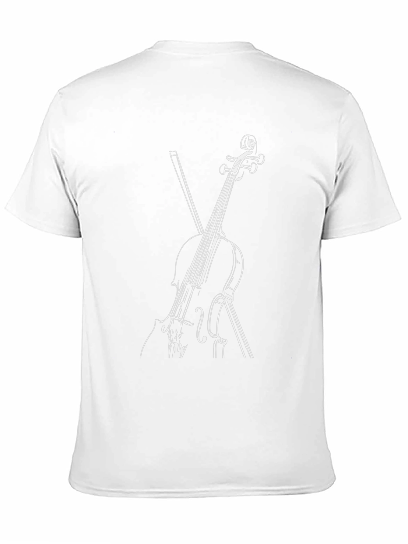 Cello Graphic Tee - Musicians Black T-Shirt