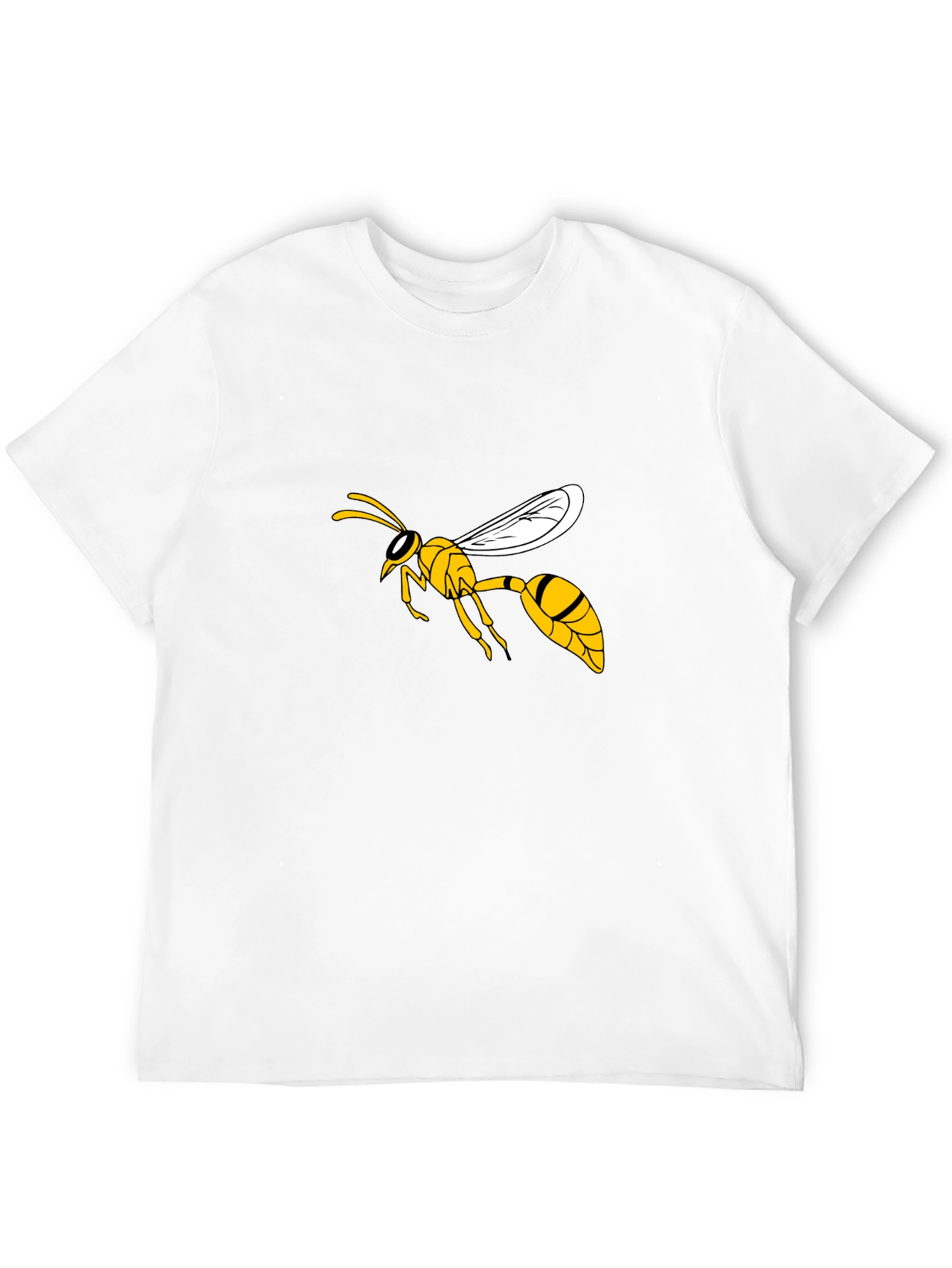 Wasp Graphic T-Shirt - Stylish Black Tee