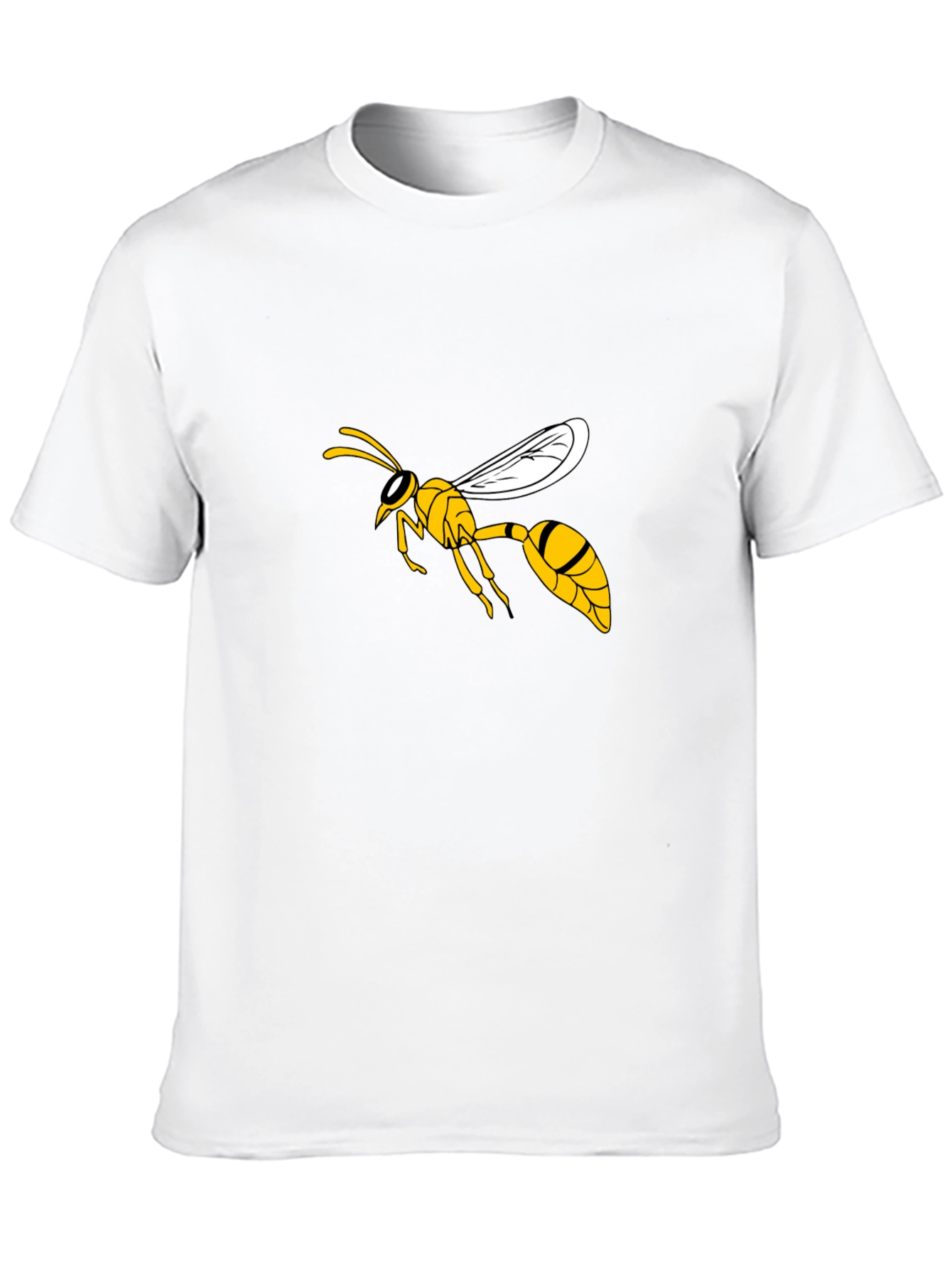 Wasp Graphic T-Shirt - Stylish Black Tee