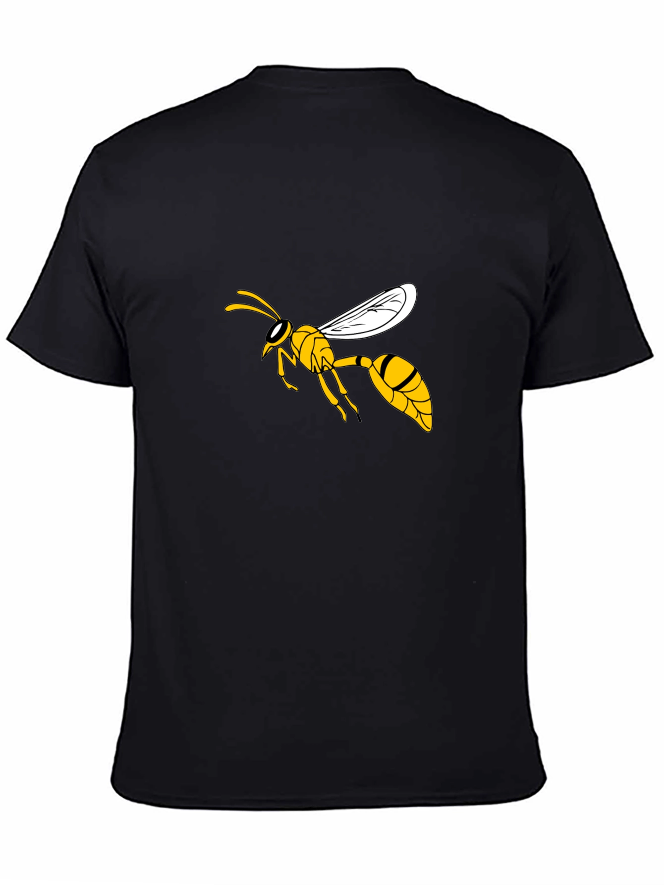 Wasp Graphic T-Shirt - Stylish Black Tee