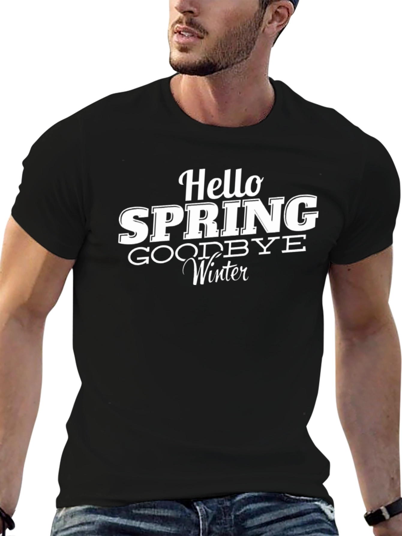 Hello Spring Goodbye Winter Graphic Tee