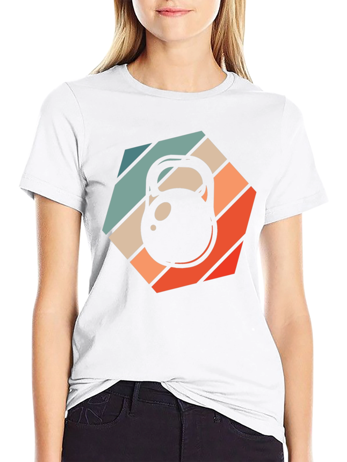 Retro Kettlebell Workout T-Shirt