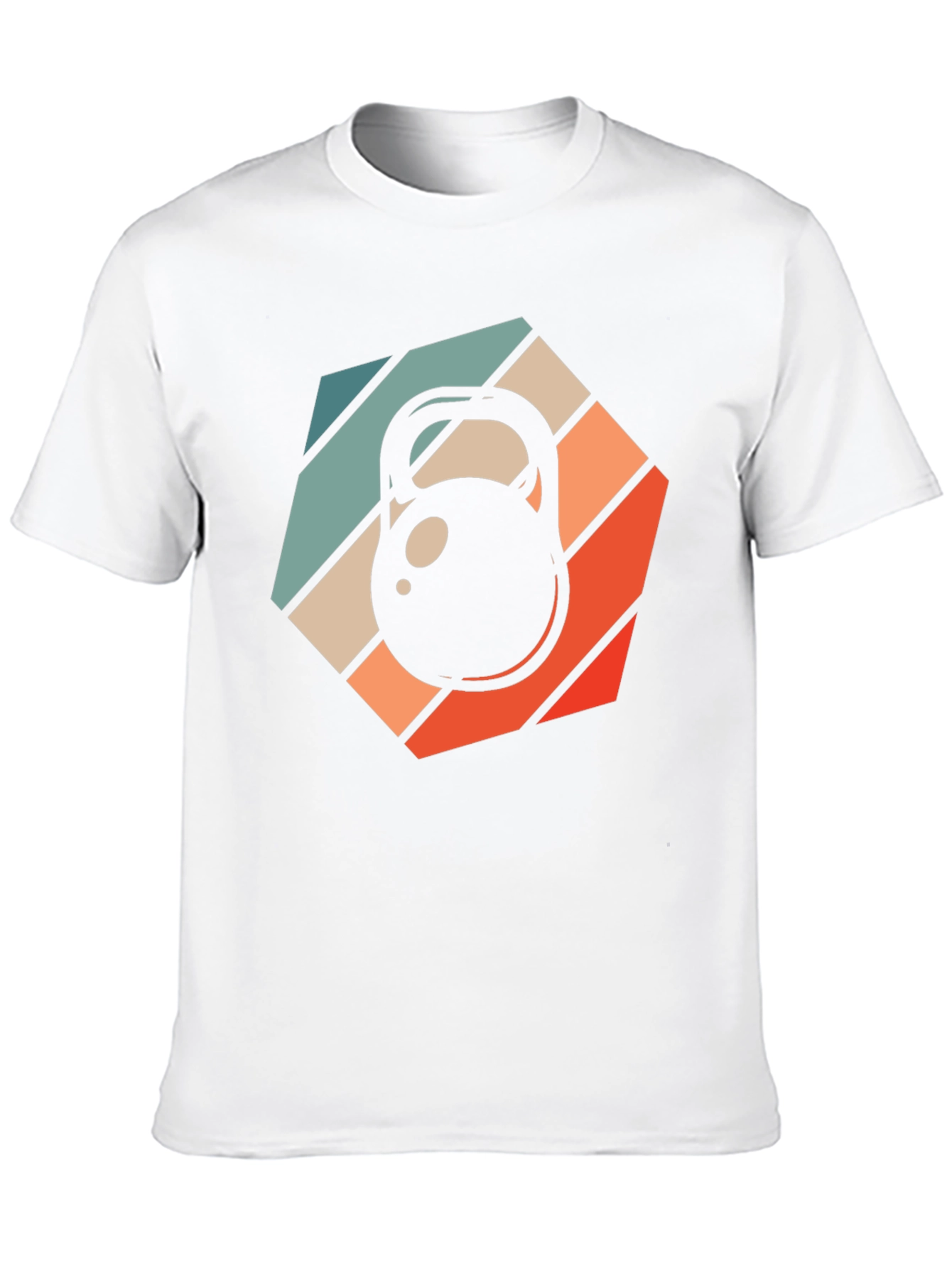 Retro Kettlebell Workout T-Shirt