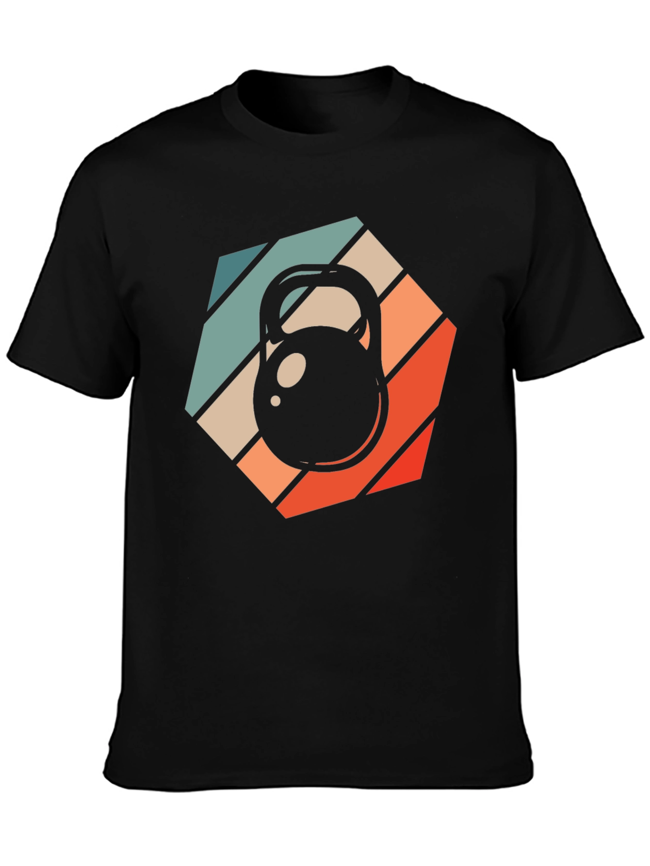 Retro Kettlebell Workout T-Shirt