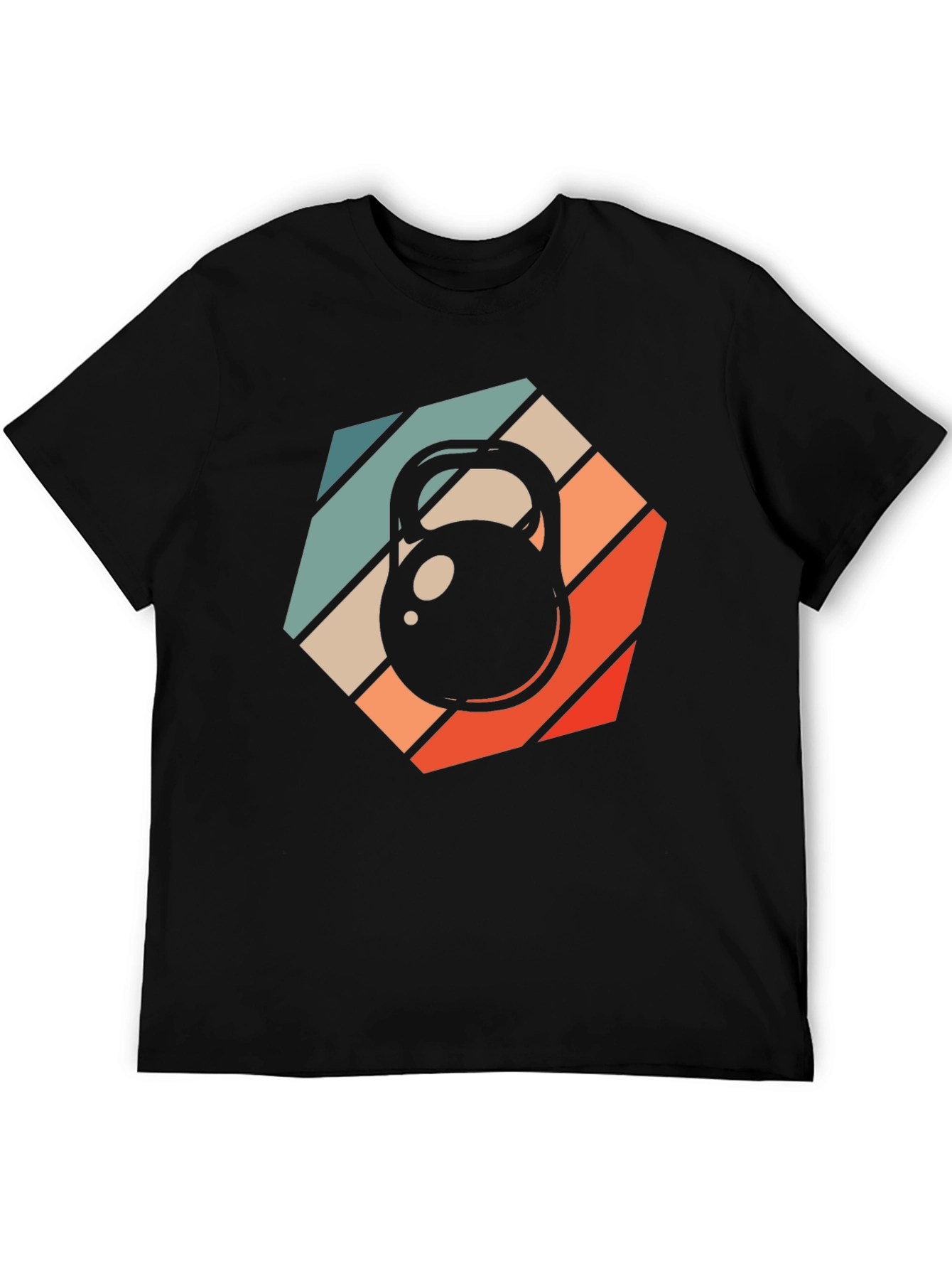 Retro Kettlebell Workout T-Shirt