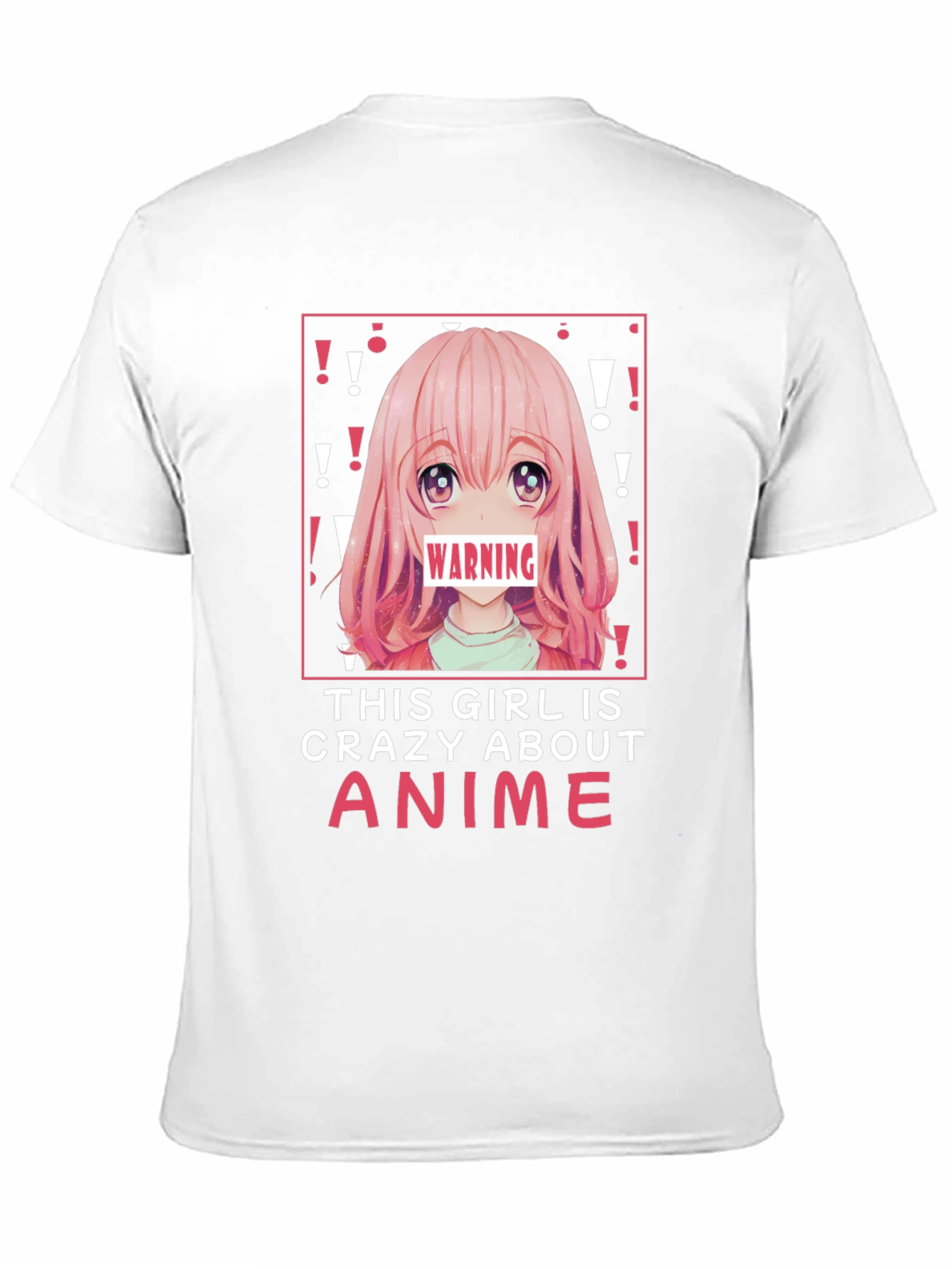 Anime Girl Crazy T-Shirt