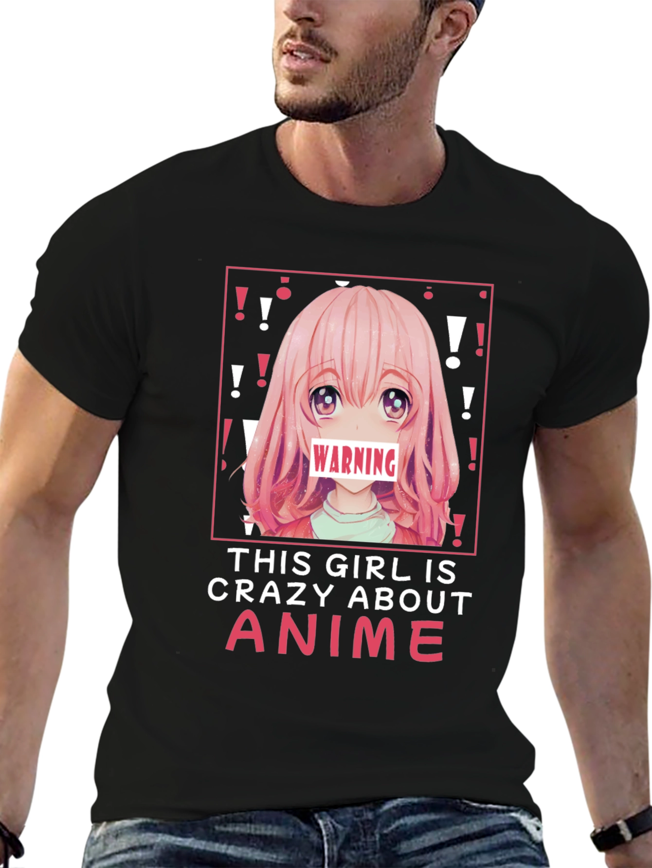 Anime Girl Crazy T-Shirt