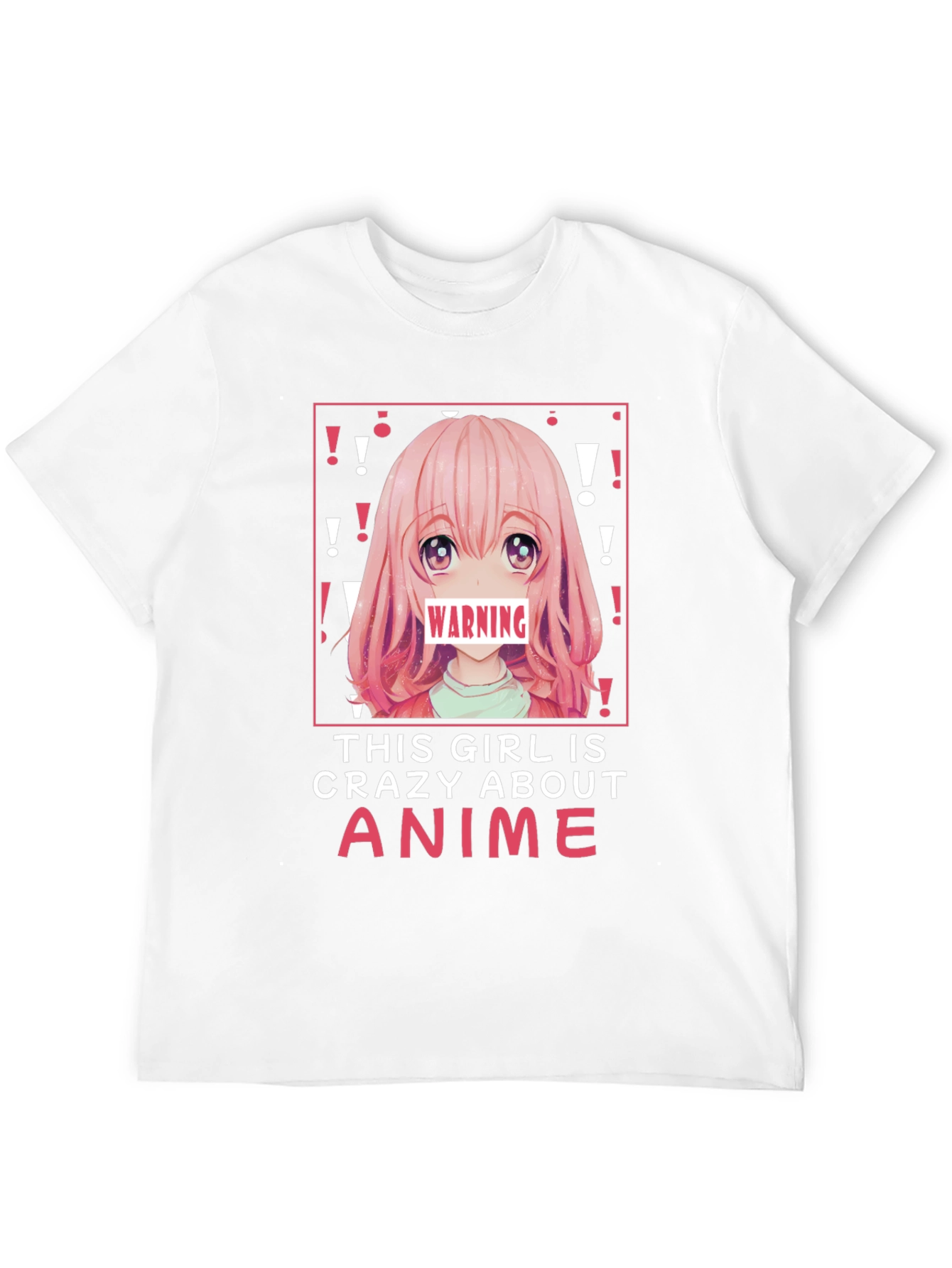 Anime Girl Crazy T-Shirt