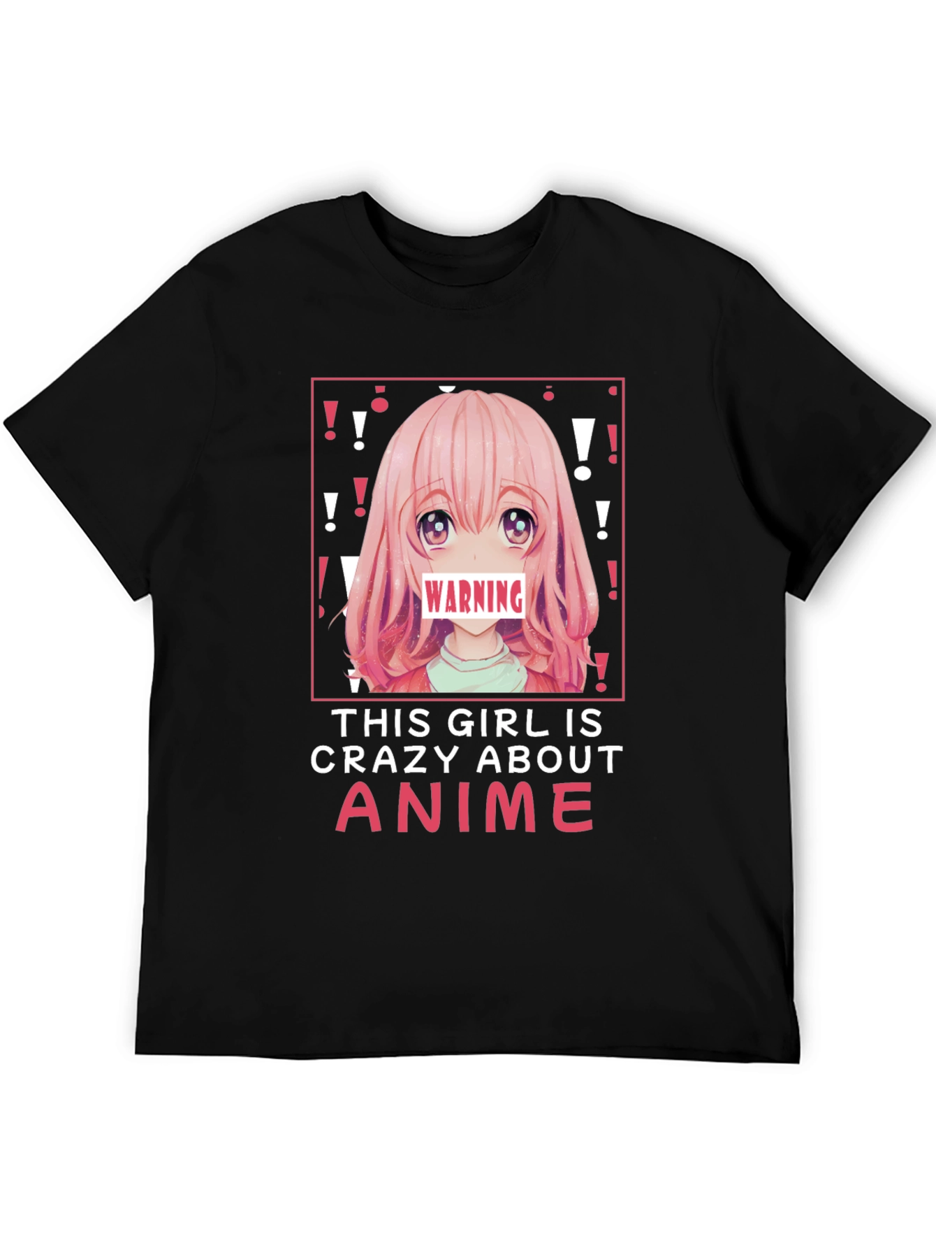 Anime Girl Crazy T-Shirt