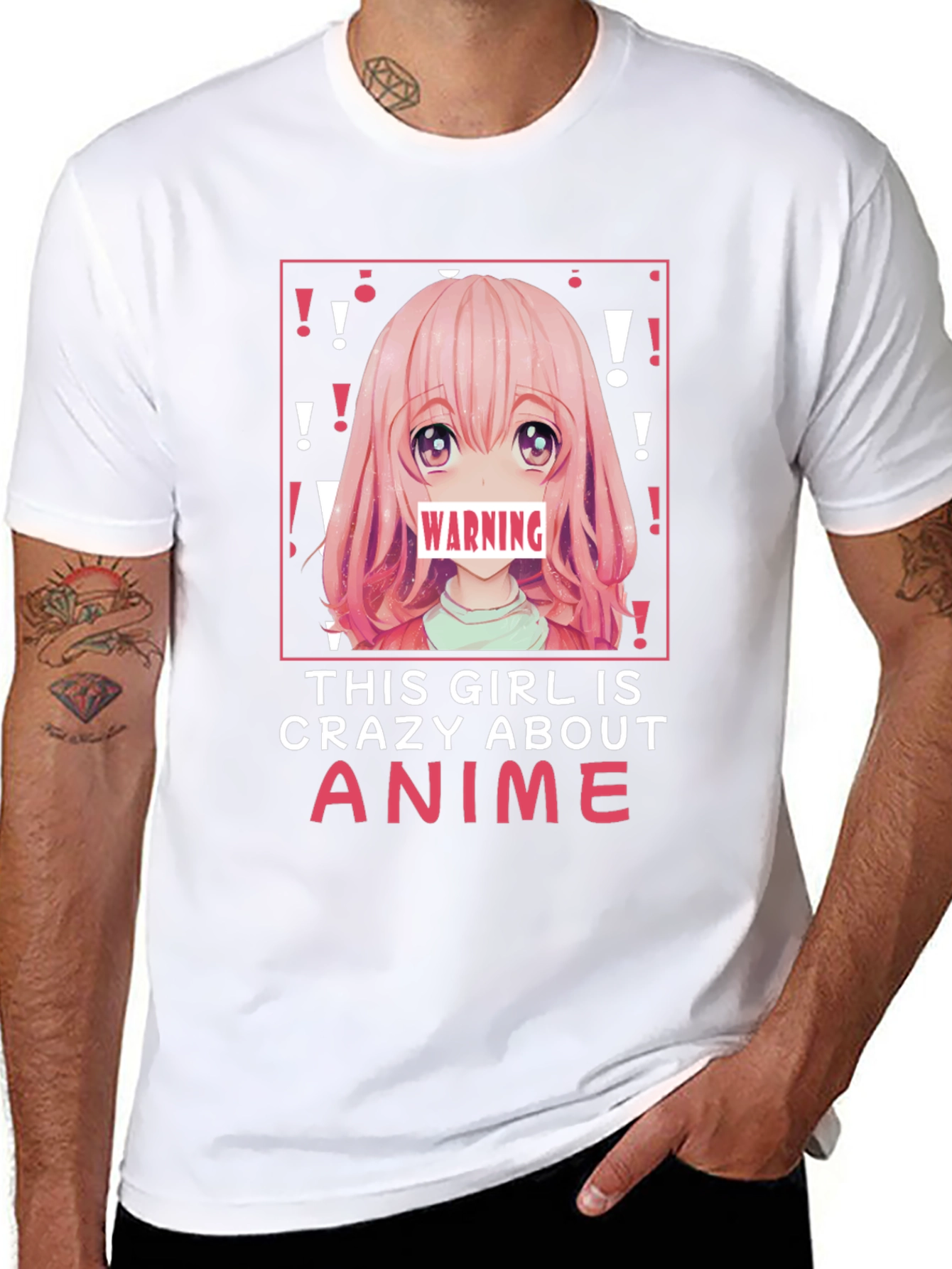 Anime Girl Crazy T-Shirt